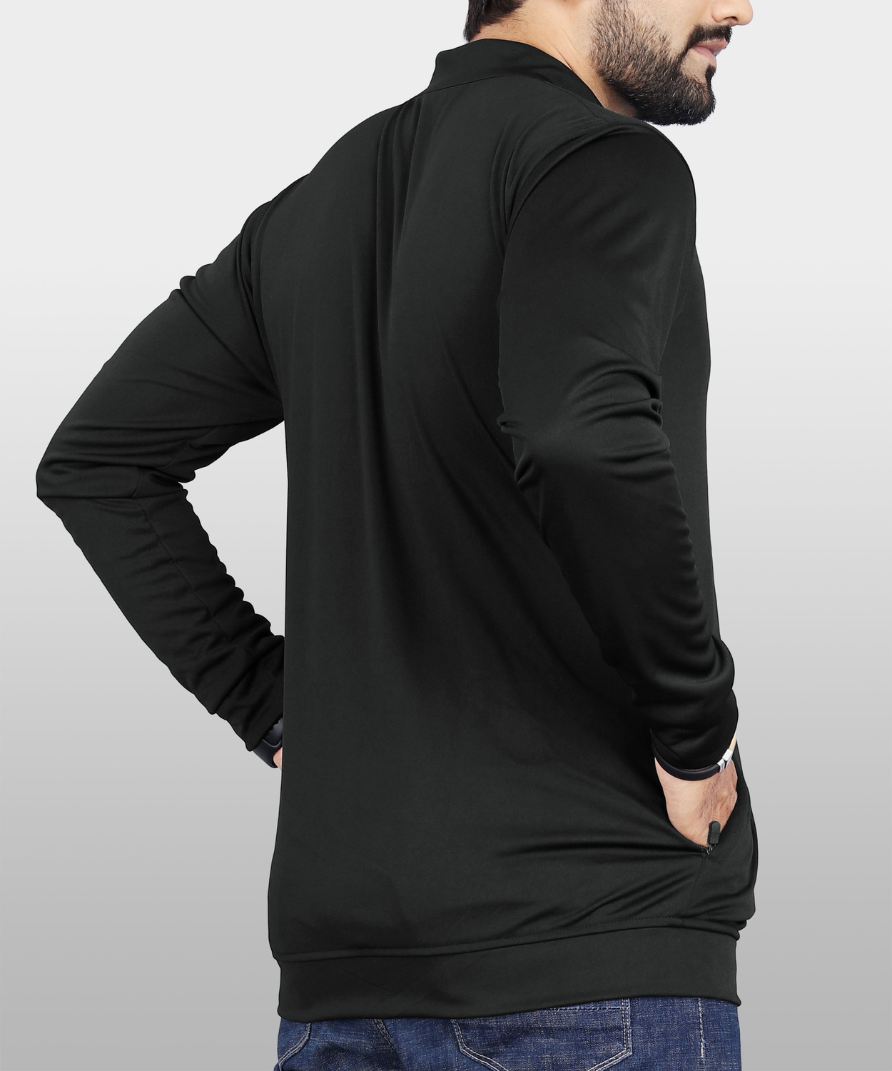 Image of Veehaus Full Sleeve Solid Men Jacket