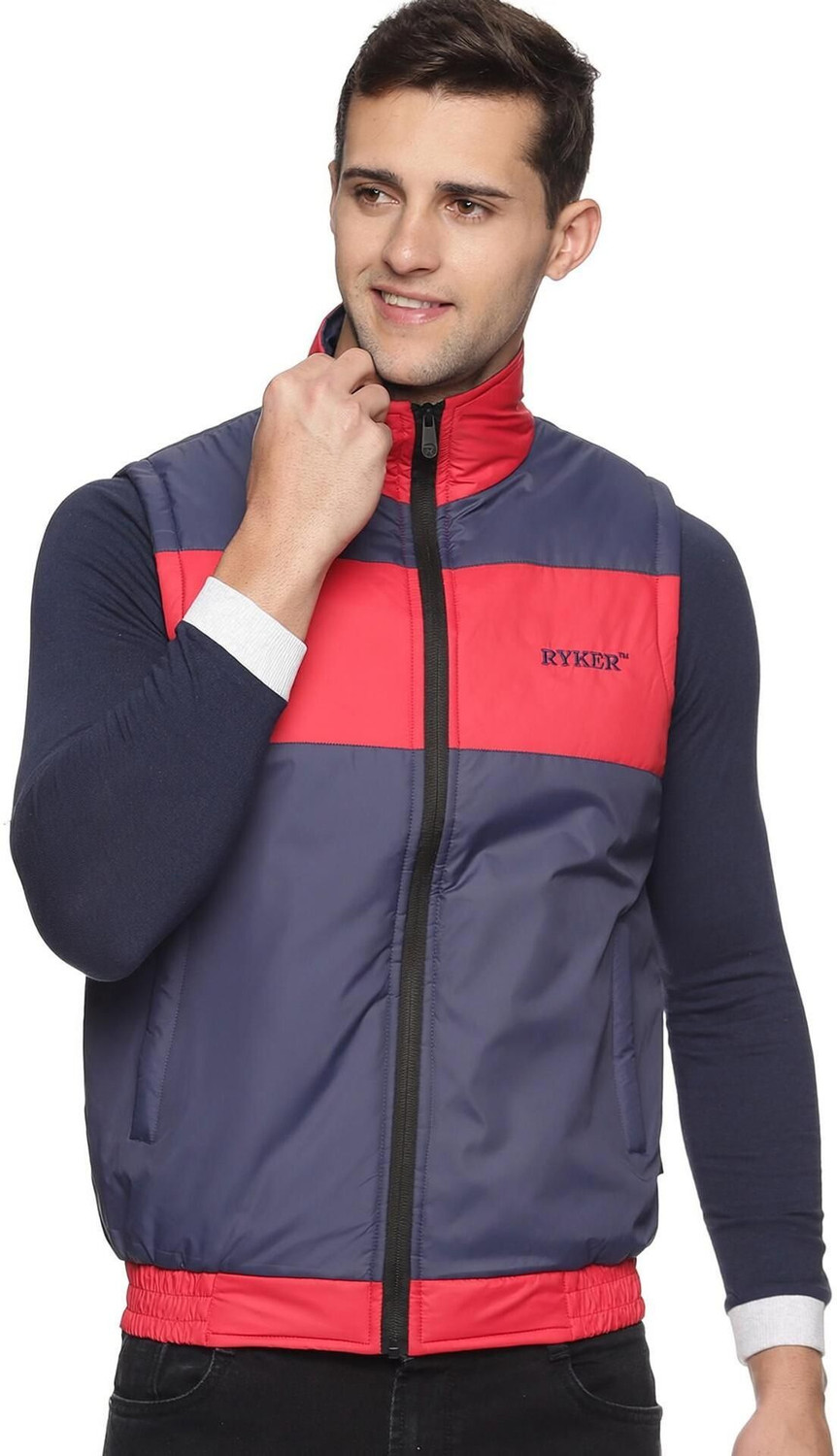 Image of Ryker Sleeveless Colorblock Men Jacket