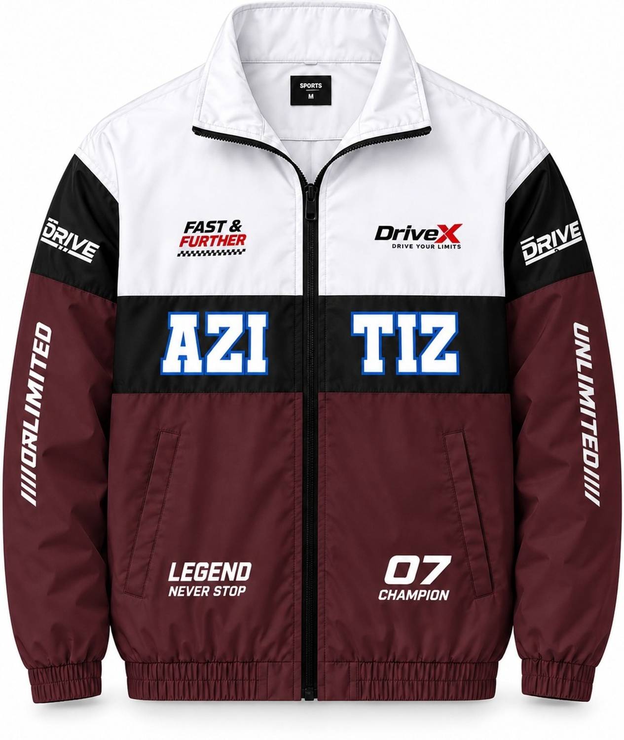 AZITIZ Full Sleeve Colorblock Men Jacket - Image 4