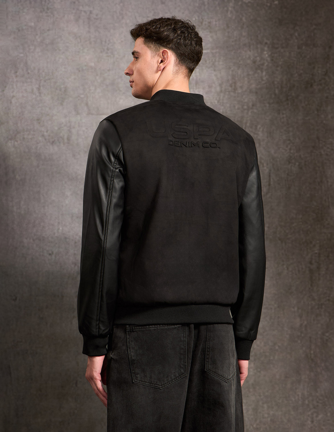 Image of U.S. Polo Assn. Denim Co. Full Sleeve Printed Men Jacket