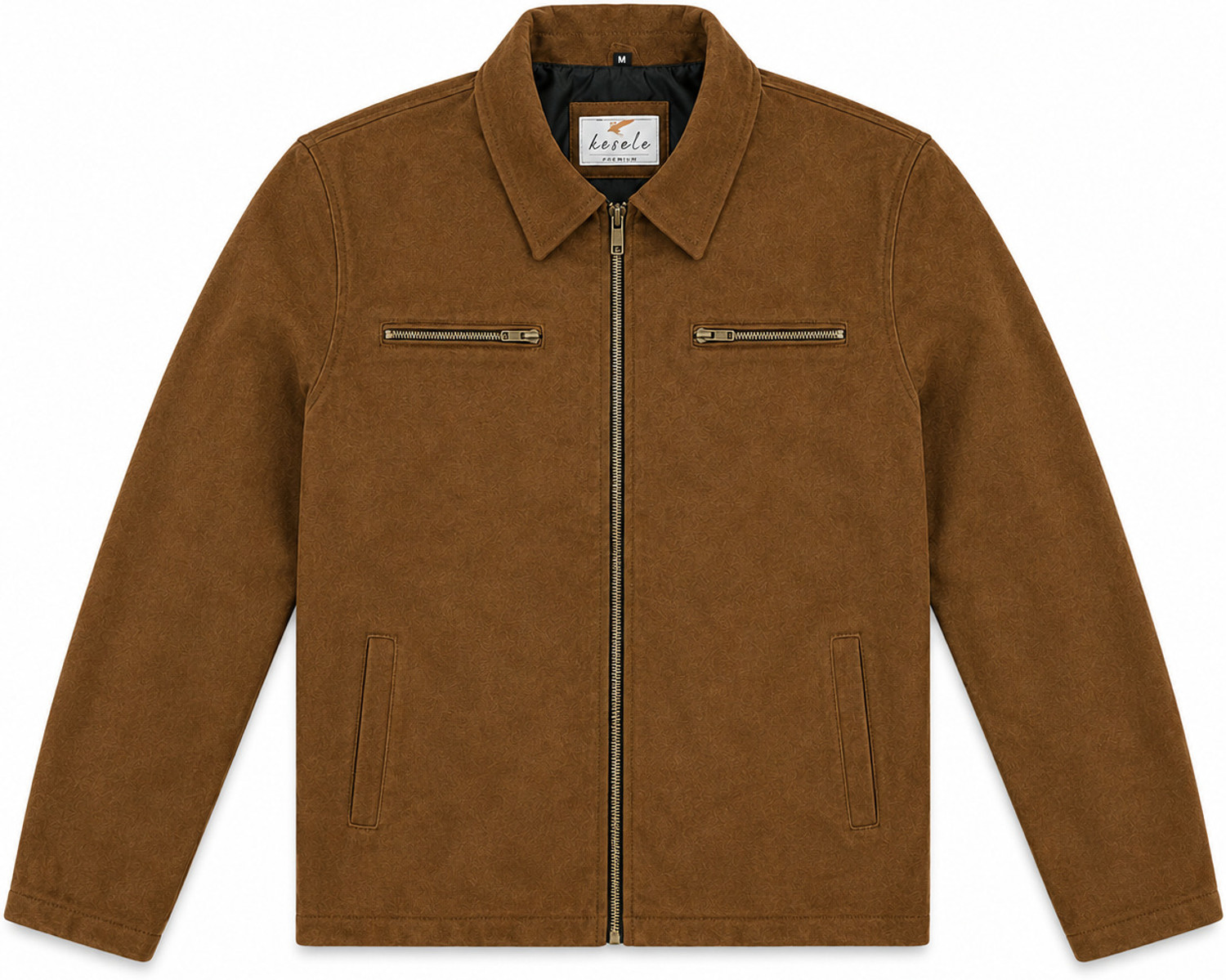 Image of Kesele Full Sleeve Solid Men Jacket