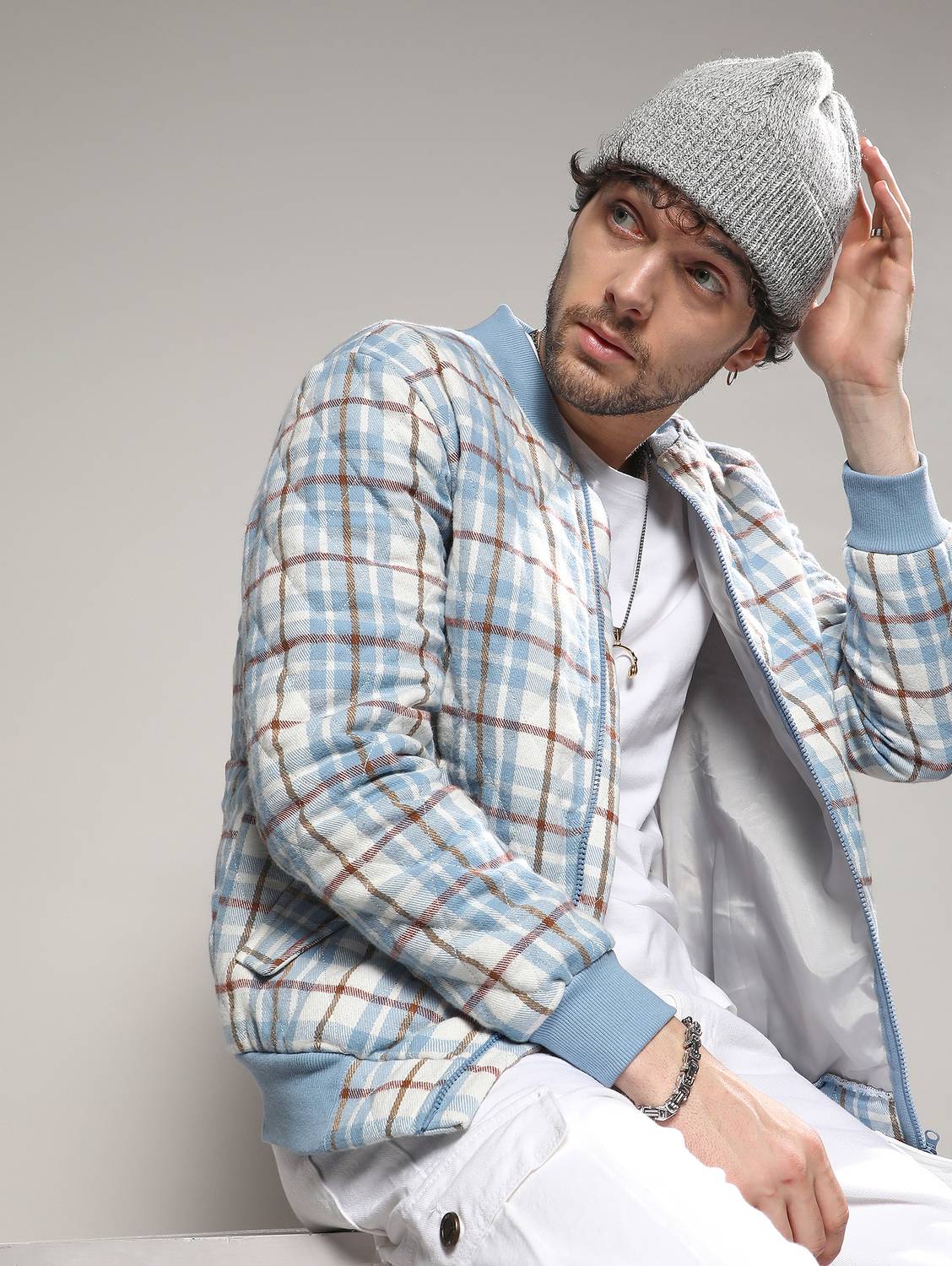 CAHOOT Full Sleeve Self Design Men Jacket