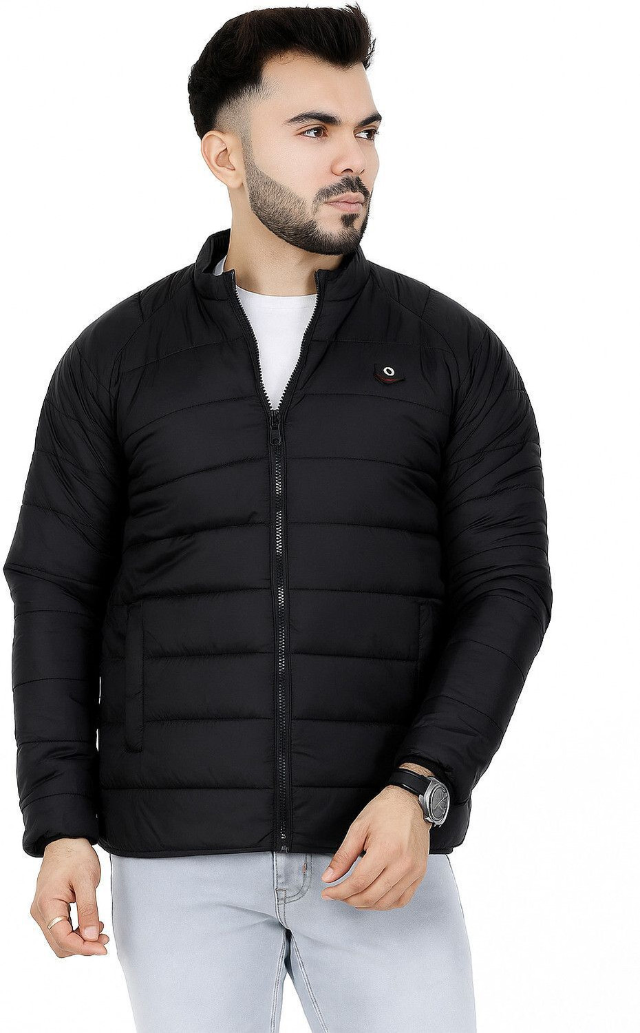 Image of Dollar Full Sleeve Solid Men Jacket