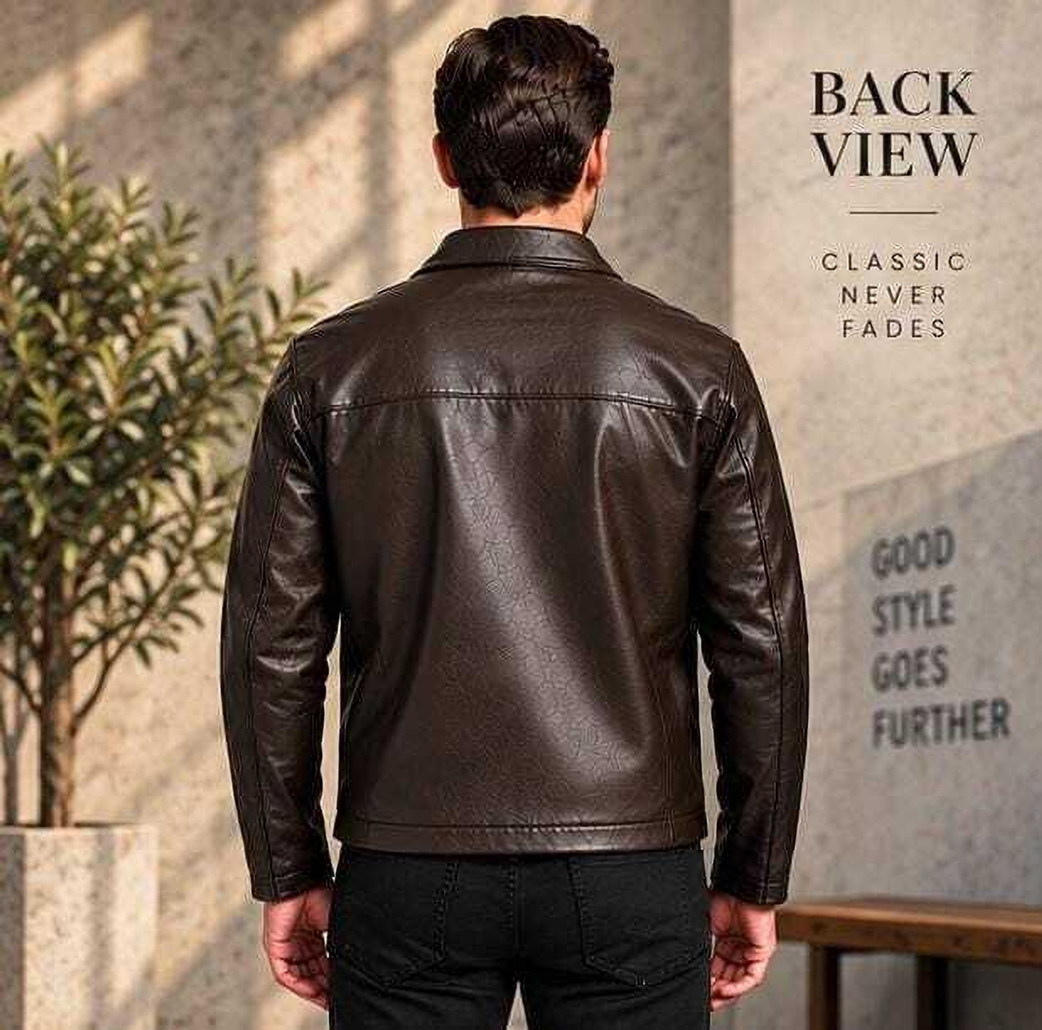 Image of NEW ZONE Full Sleeve Solid Men Jacket