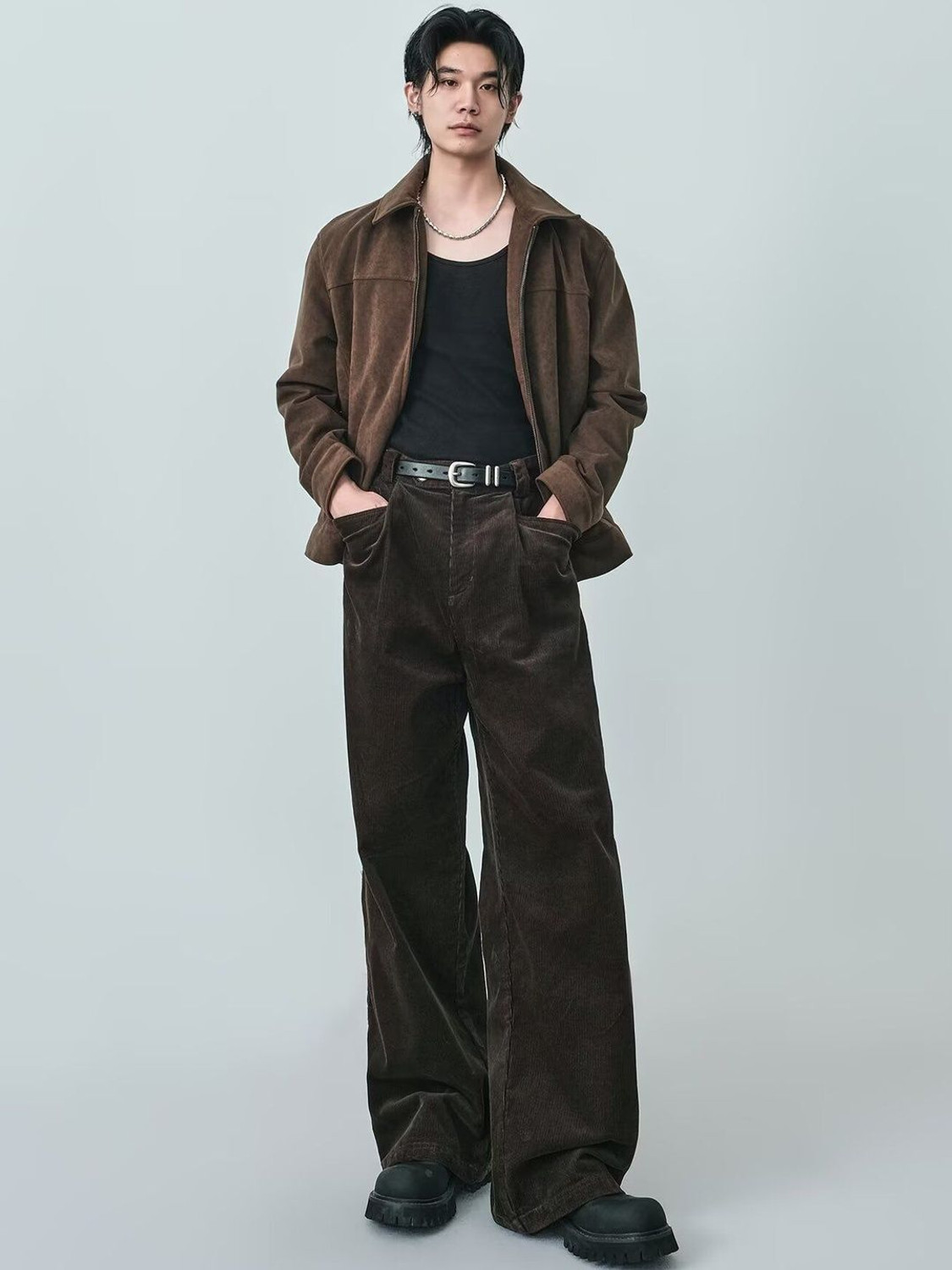 Image of HERE&NOW Full Sleeve Solid Men Jacket