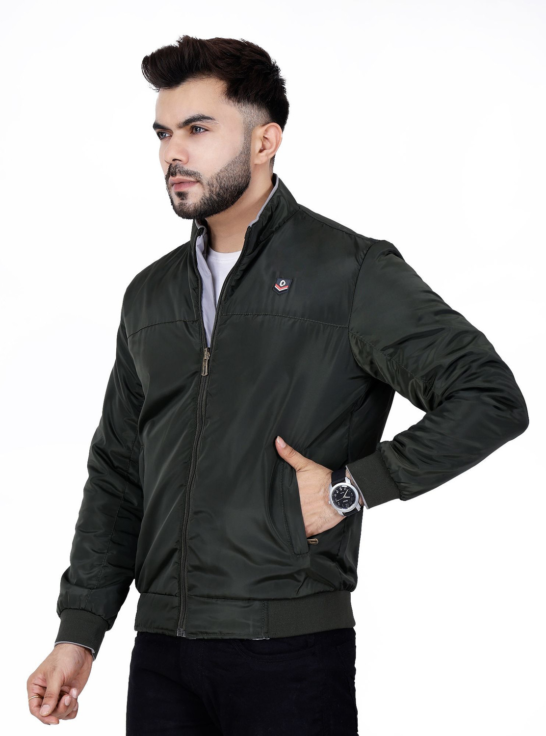 Image of Dollar Full Sleeve Solid Men Jacket