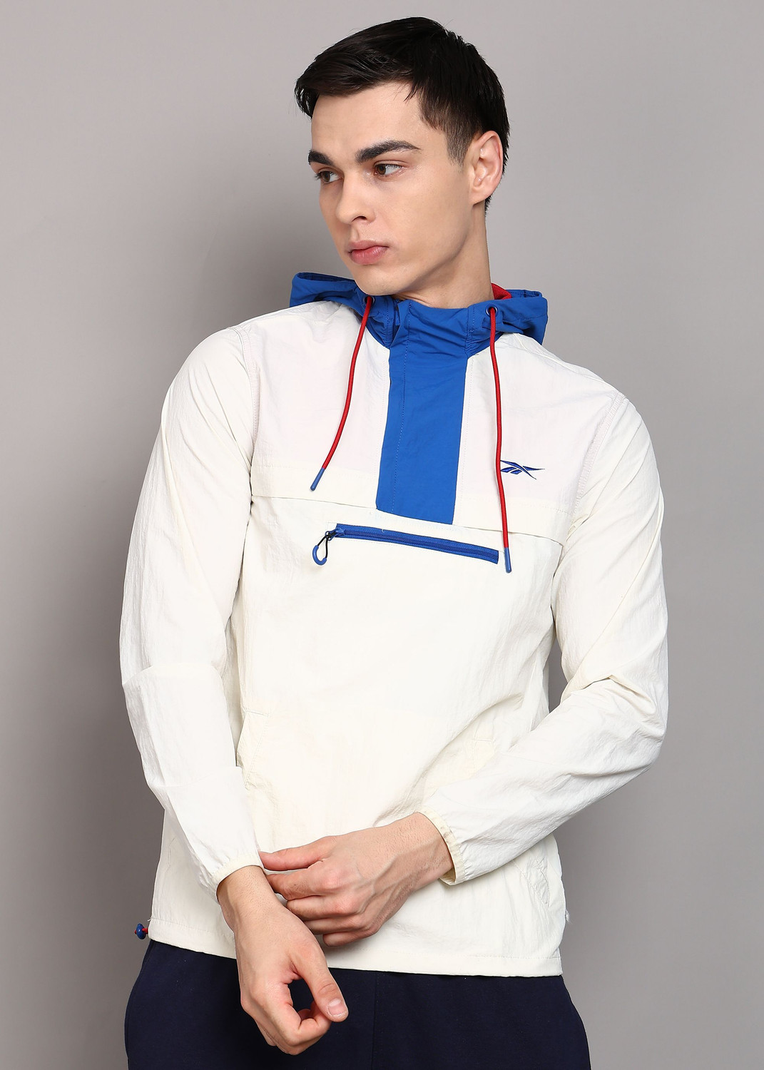 Image of REEBOK Men Solid Sports Jacket