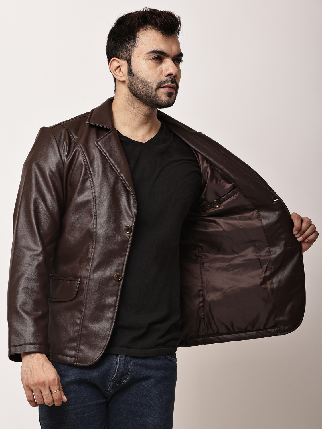 Image of glycon Full Sleeve Solid Men Jacket