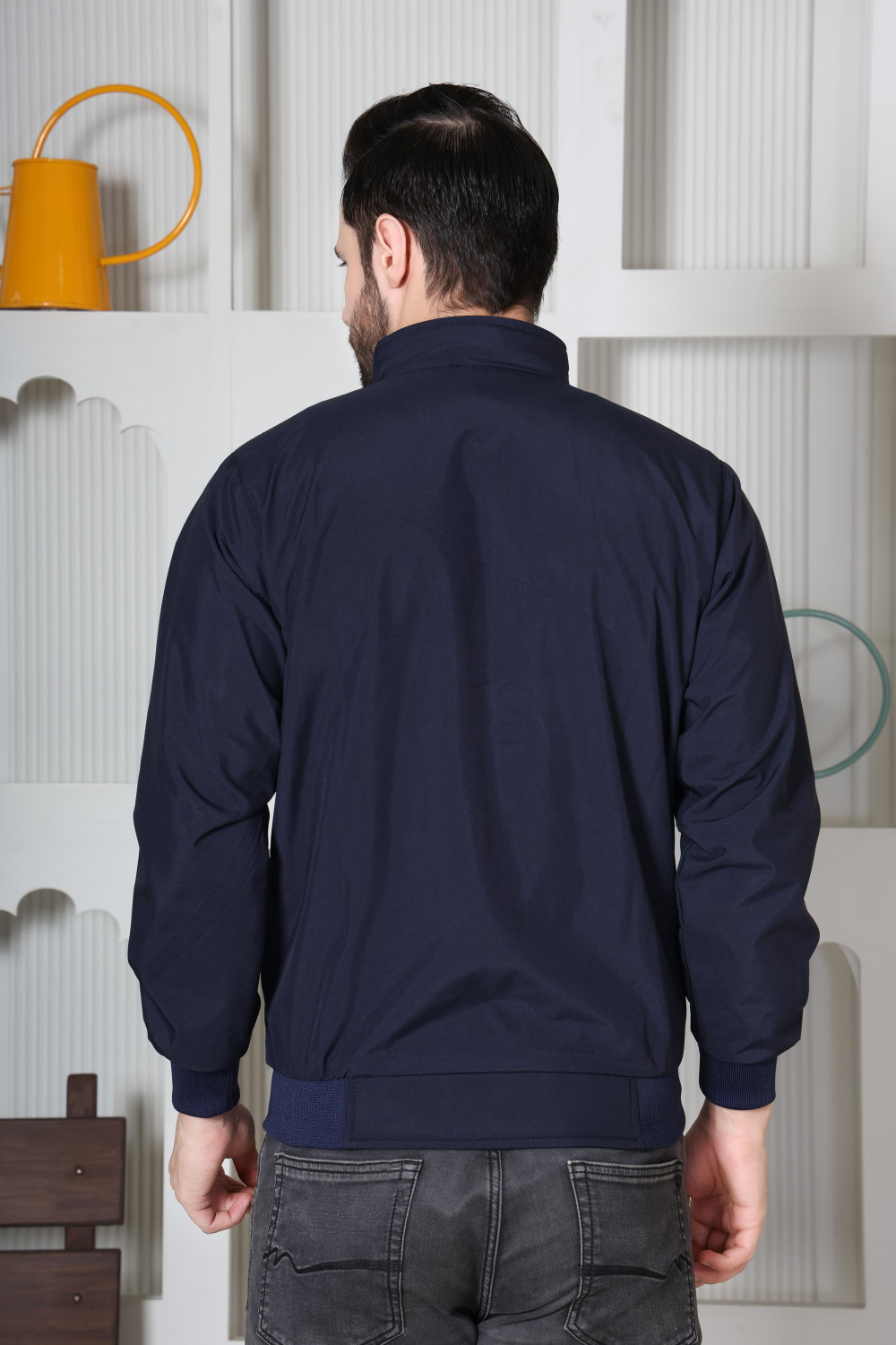 Image of FROSTA Full Sleeve Solid Men Jacket