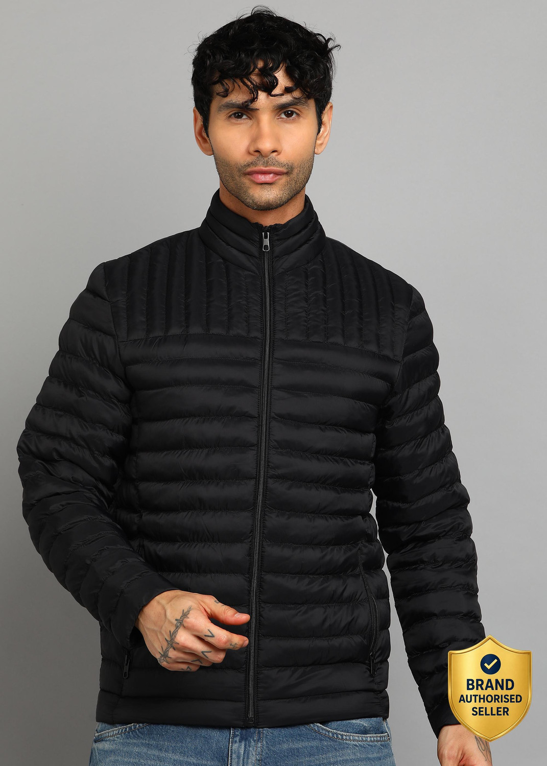 Image of Breil By Fort Collins Full Sleeve Solid Men Jacket