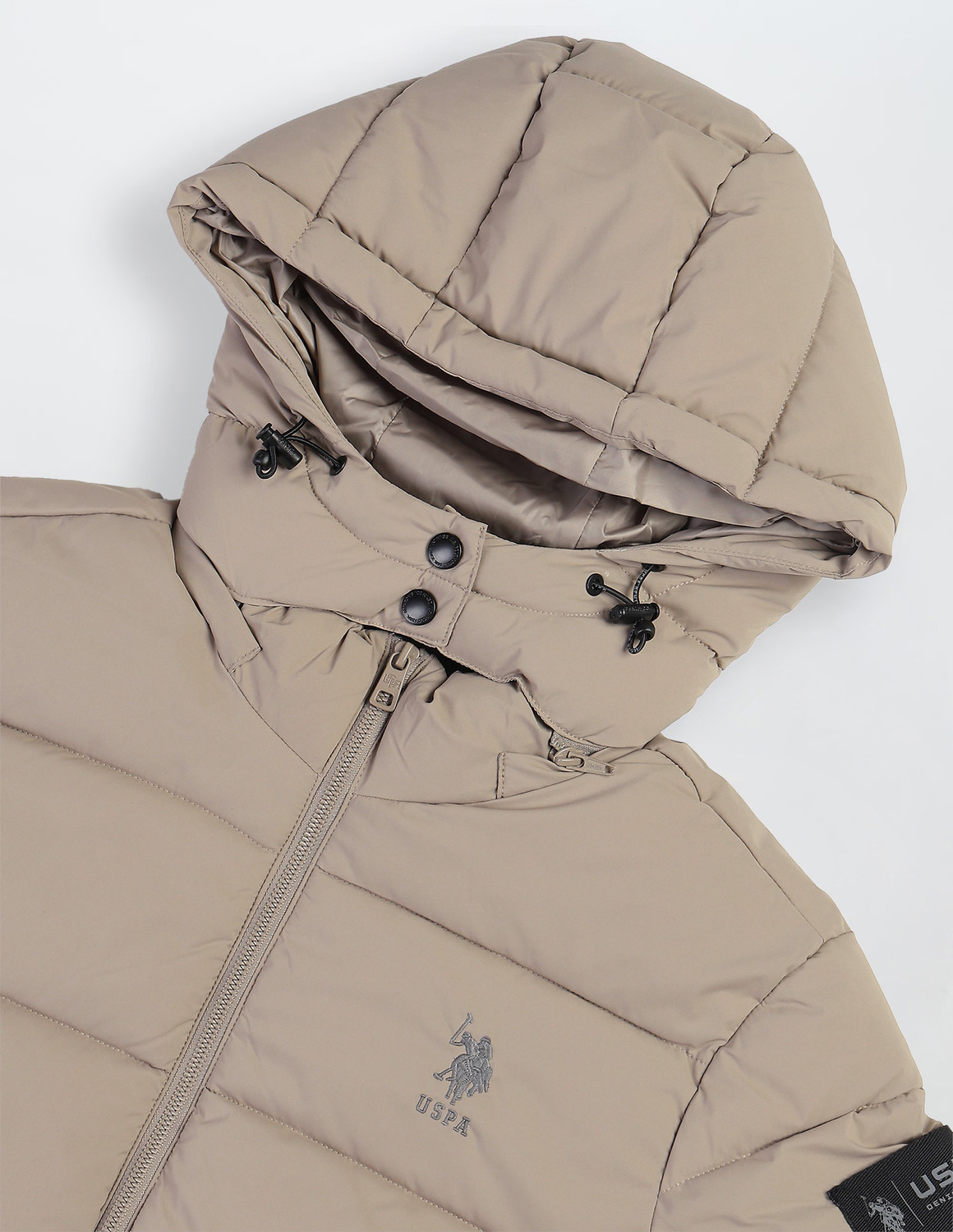 Image of U.S. Polo Assn. Denim Co. Full Sleeve Solid Men Jacket