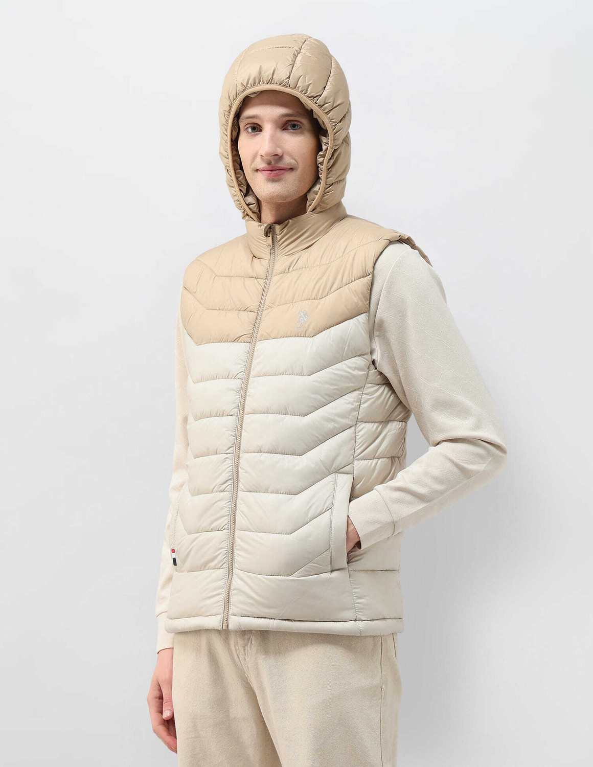 Image of U.S. POLO ASSN. Men Solid Casual Jacket