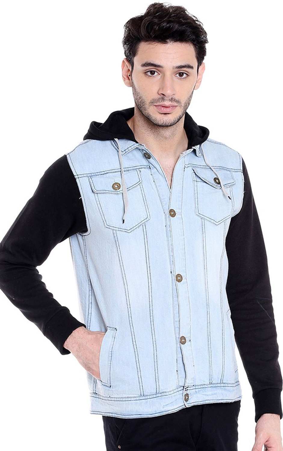 Image of CAHOOT Full Sleeve Solid Men Jacket
