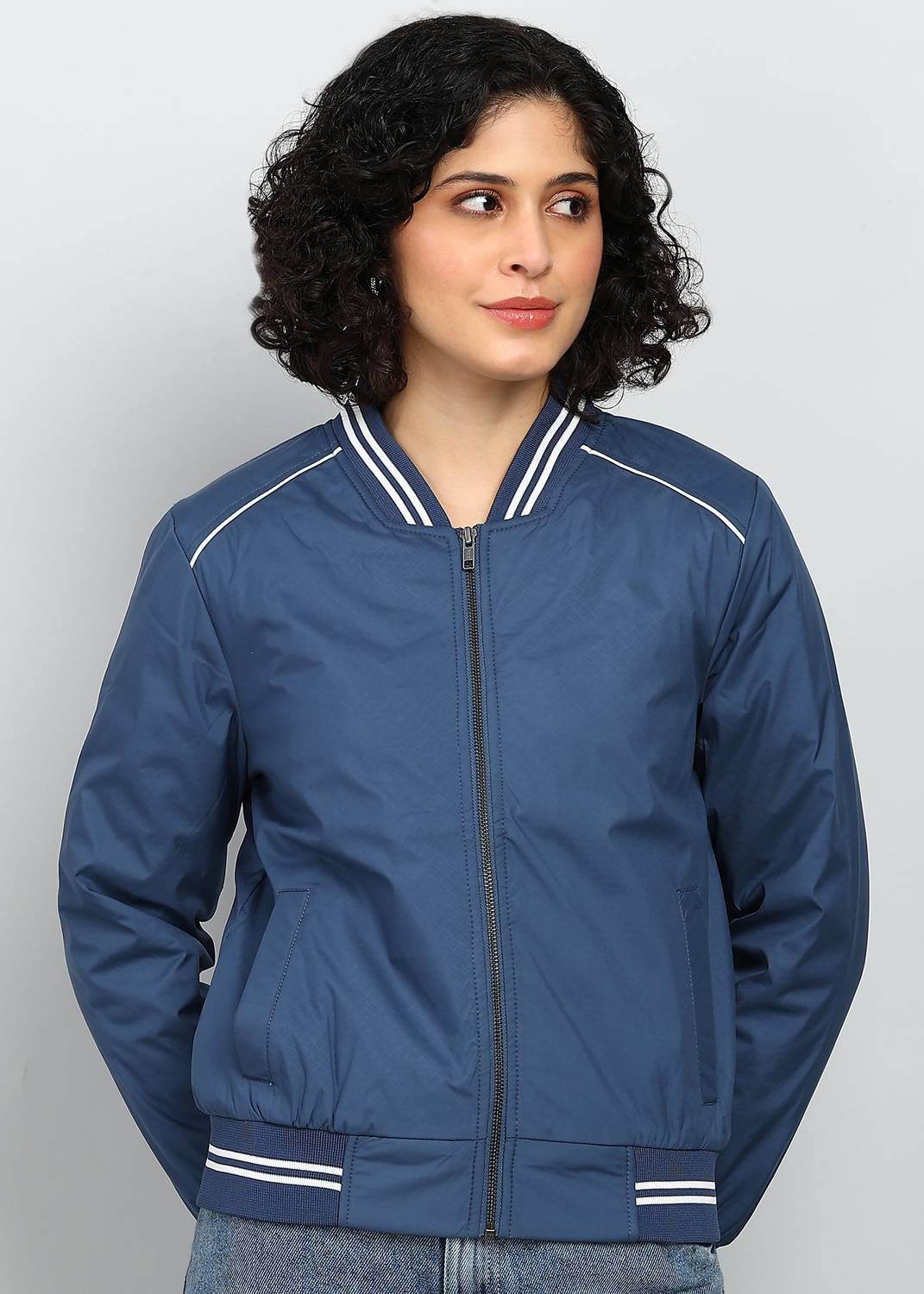 Breil By Fort Collins Full Sleeve Solid Women Jacket