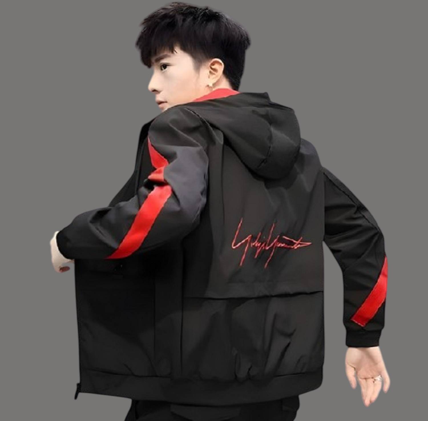 JNH Fashion Full Sleeve Colorblock Men Jacket - Image 2