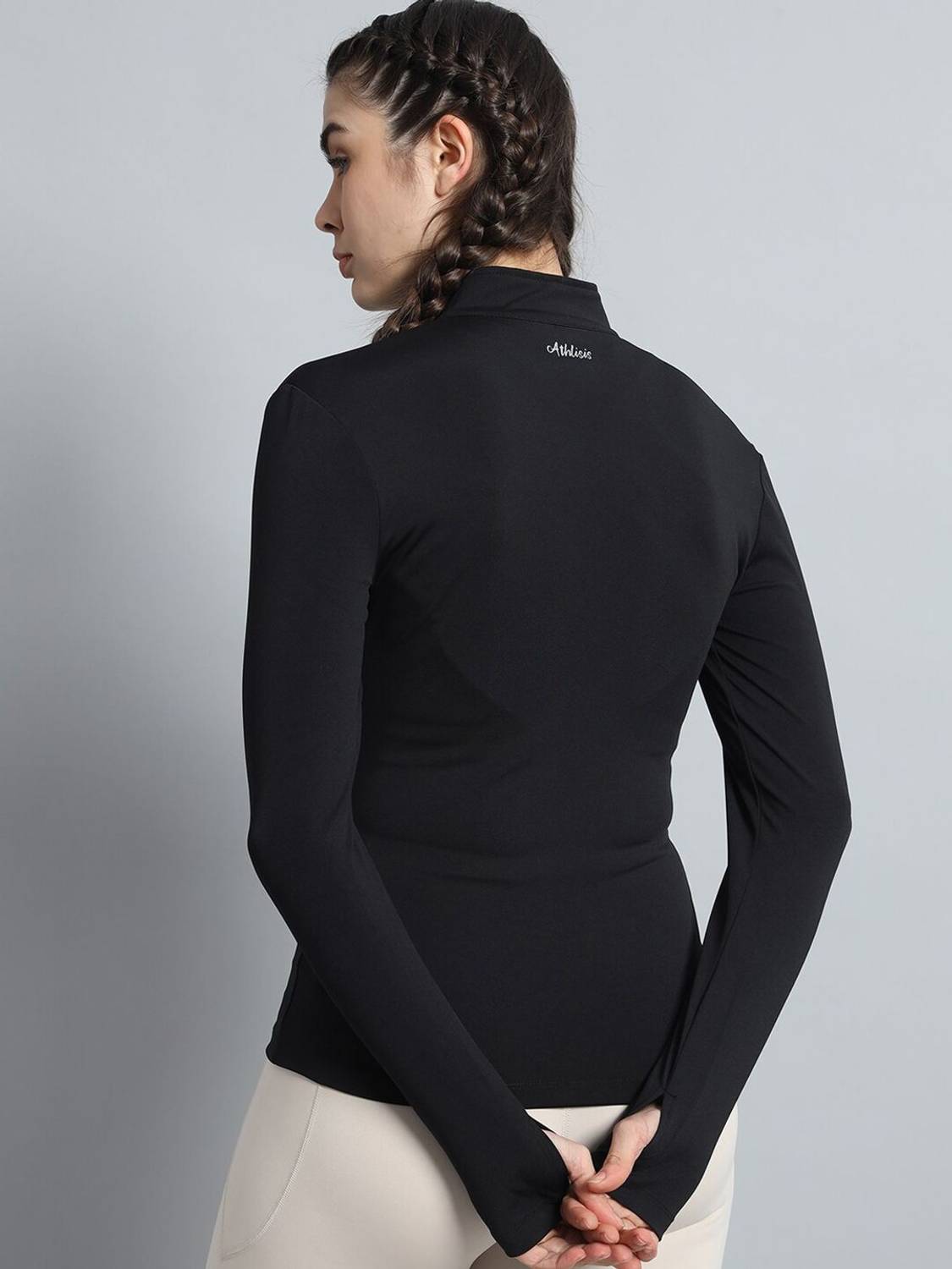 ATHLISIS Women Solid Sports Jacket - Image 4