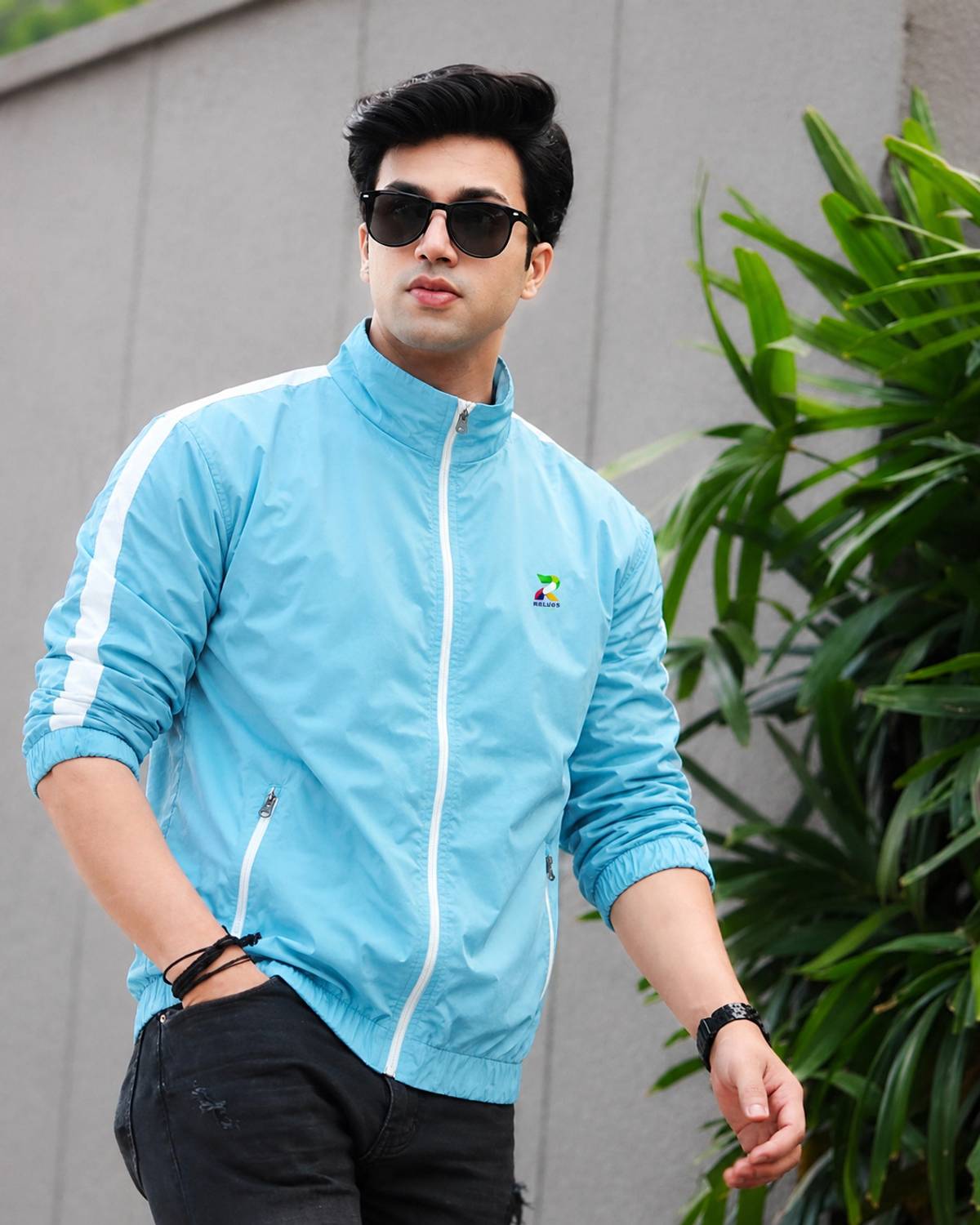 RELIUS Full Sleeve Colorblock Men Jacket - Image 1