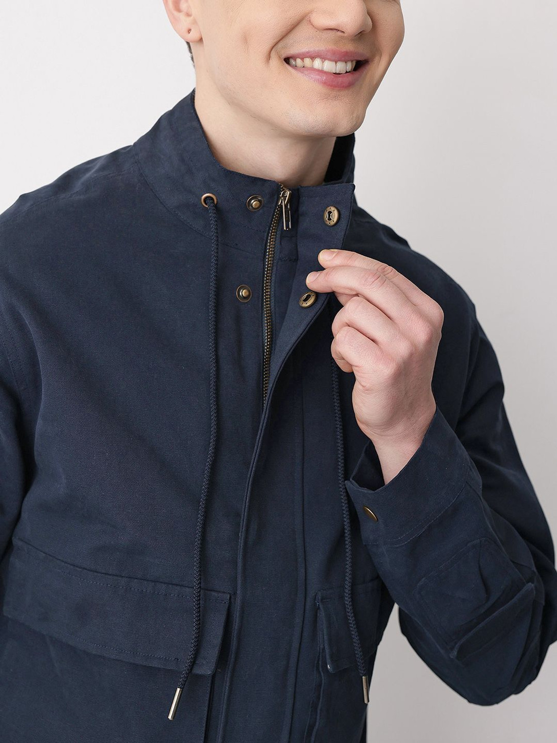 Image of Mast & Harbour Men Solid Tailored Jacket