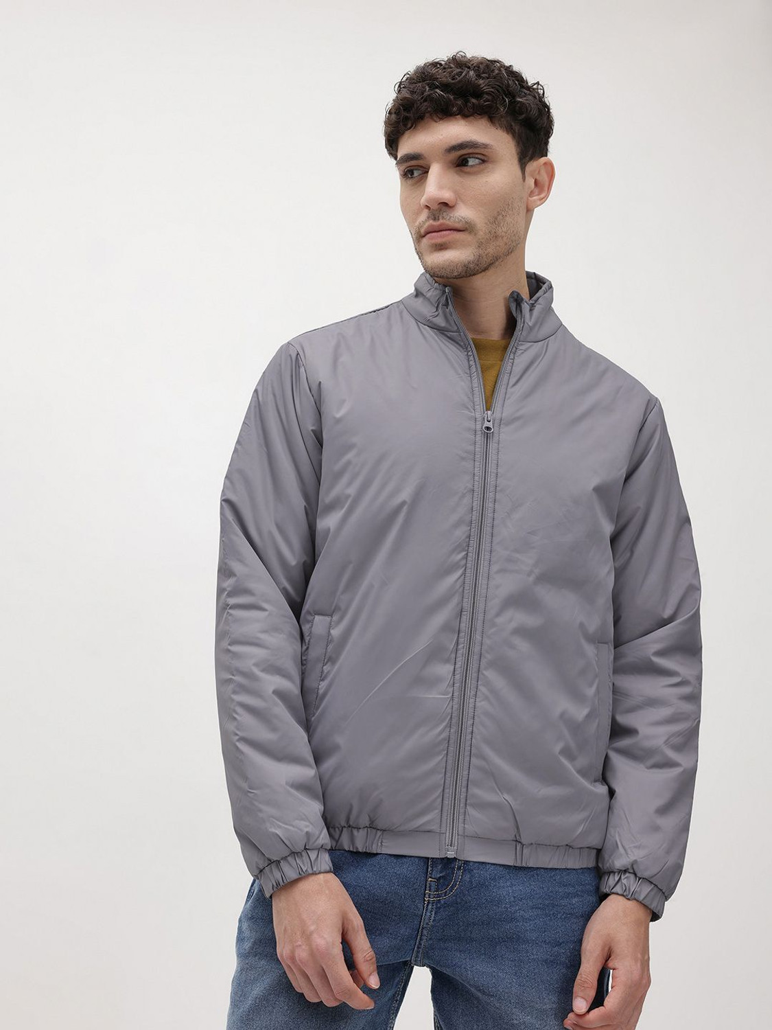 Image of Roadster Full Sleeve Solid Men Jacket