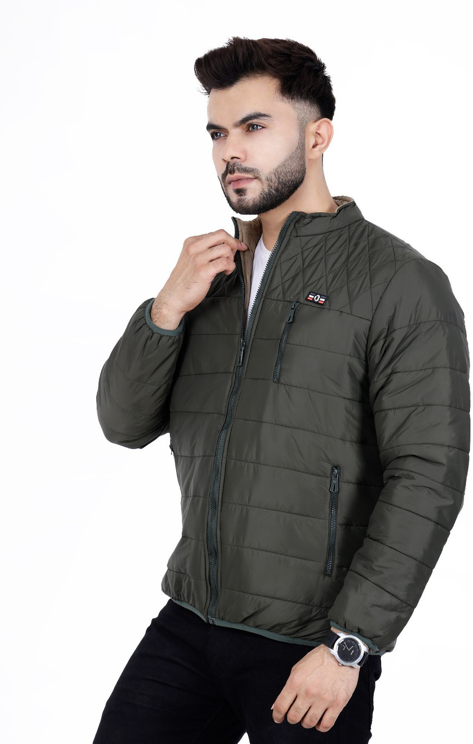 Image of Dollar Full Sleeve Solid Men Jacket