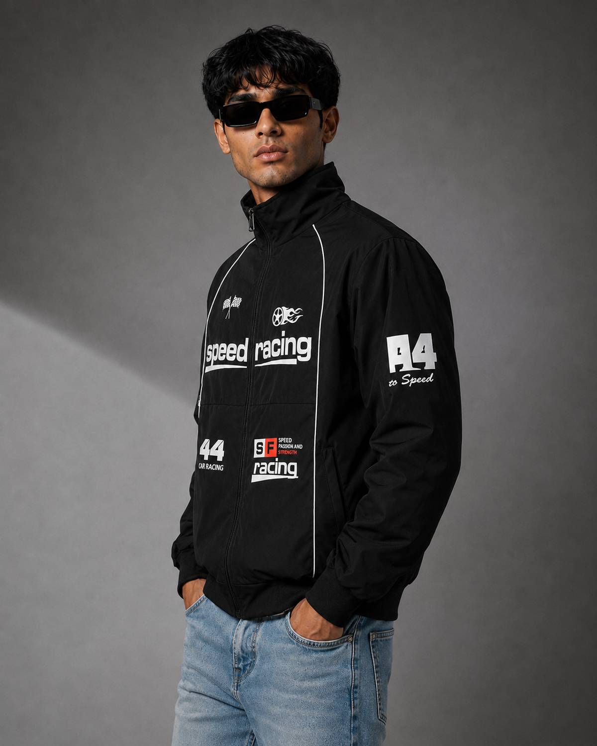 ZEPPI Full Sleeve Printed Men Jacket - Image 3