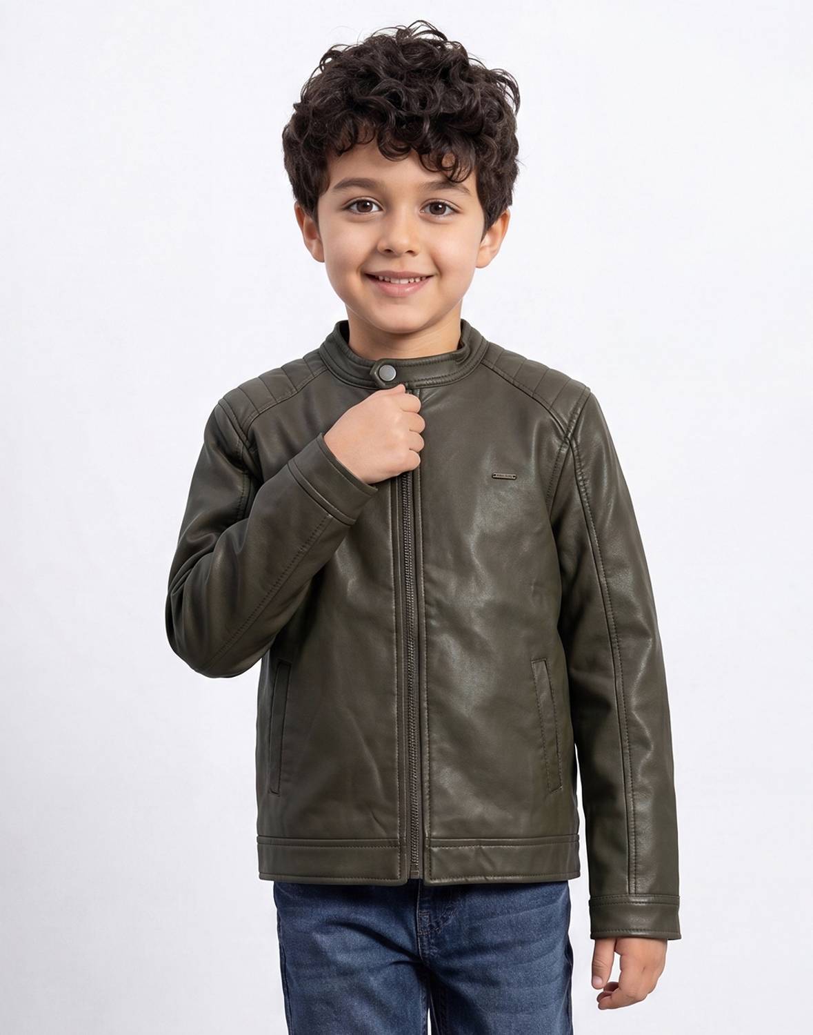 Allen Solly Boys Solid Casual Jacket