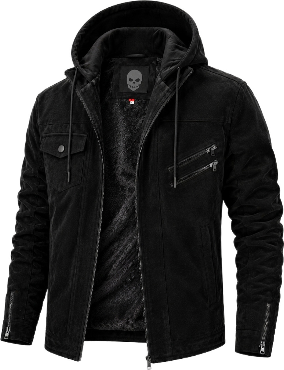 Image of Blaq Ash Full Sleeve Solid Men Jacket