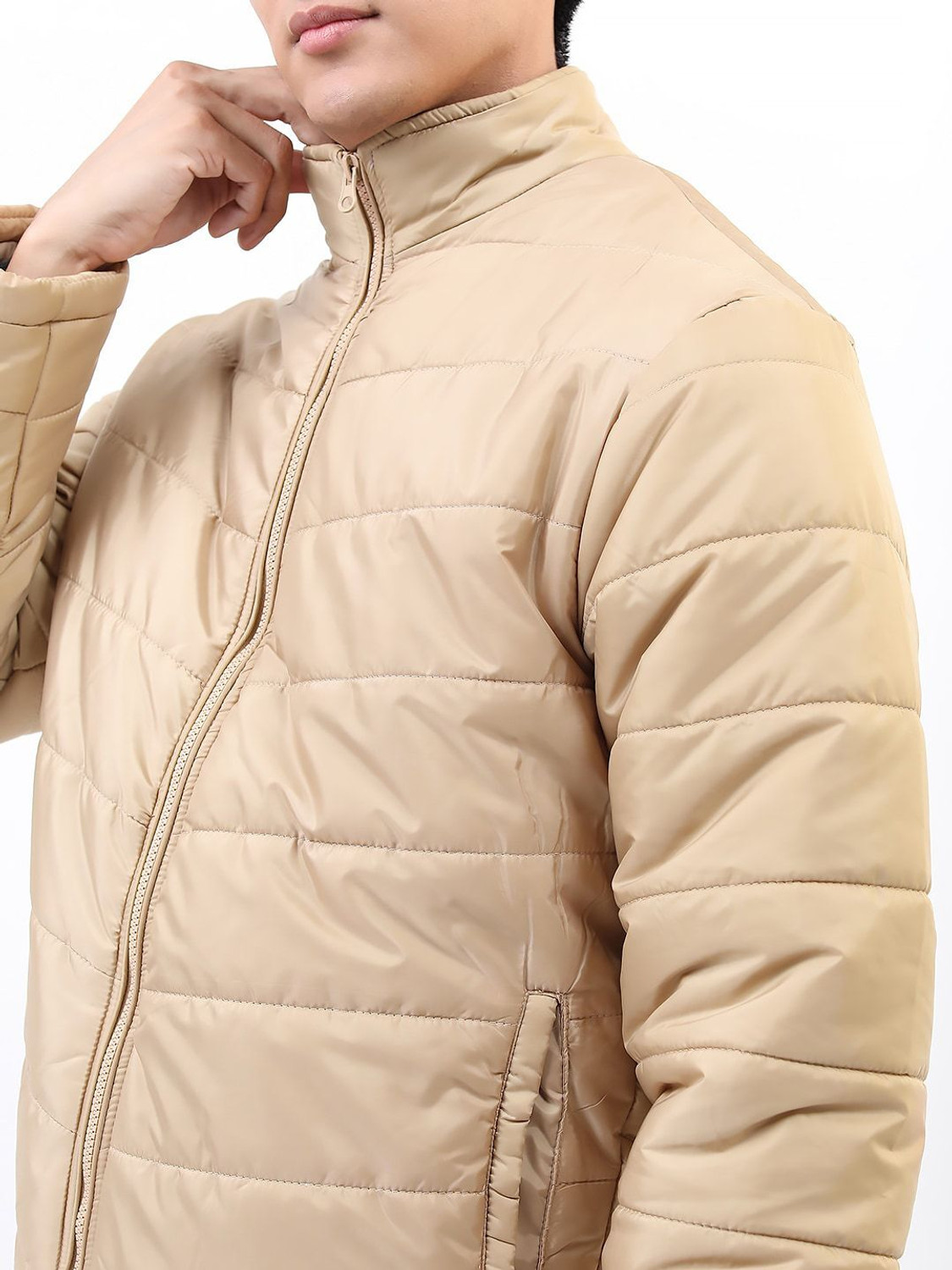 Image of HIGHLANDER Full Sleeve Solid Men Jacket