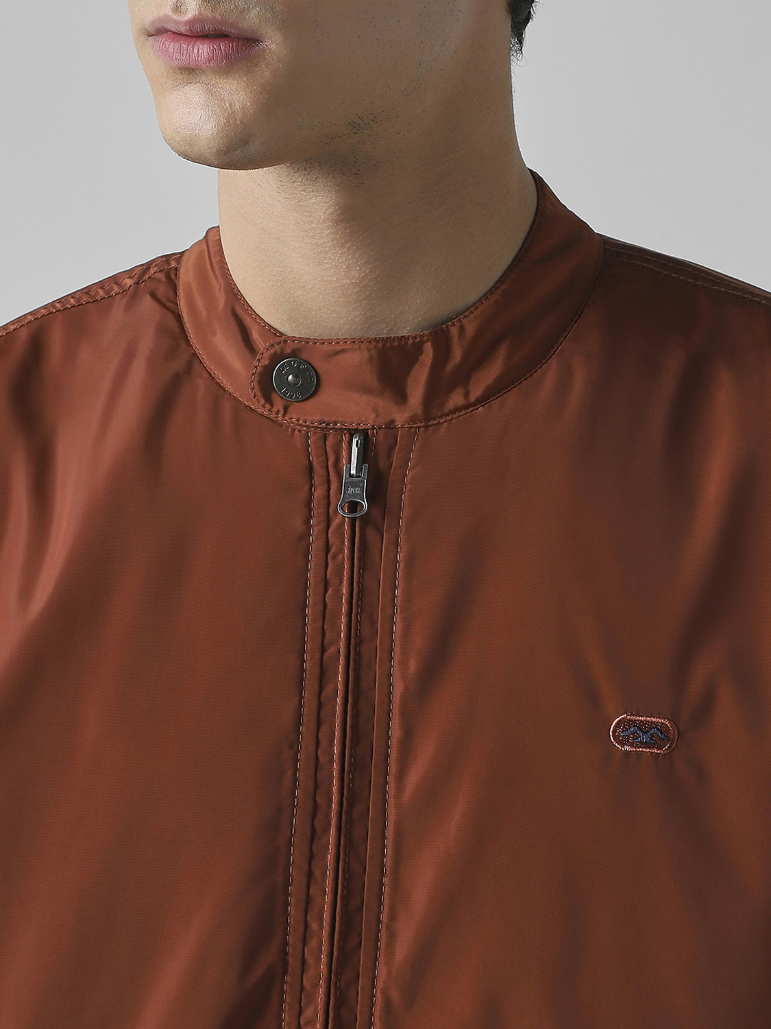 Image of MUFTI Full Sleeve Solid Men Jacket