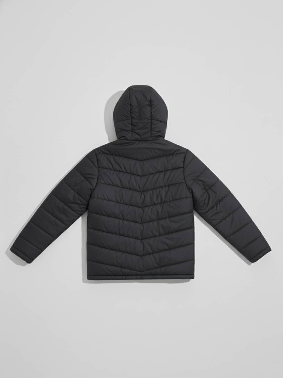 Men Solid Puffer Jacket - Image 5