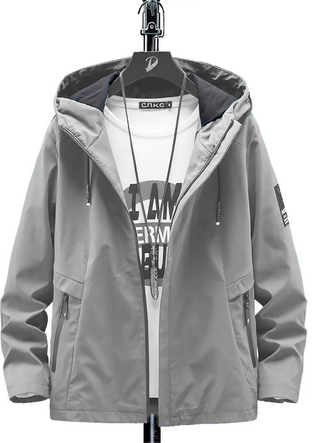 Image of POSHAX Full Sleeve Solid Men Jacket