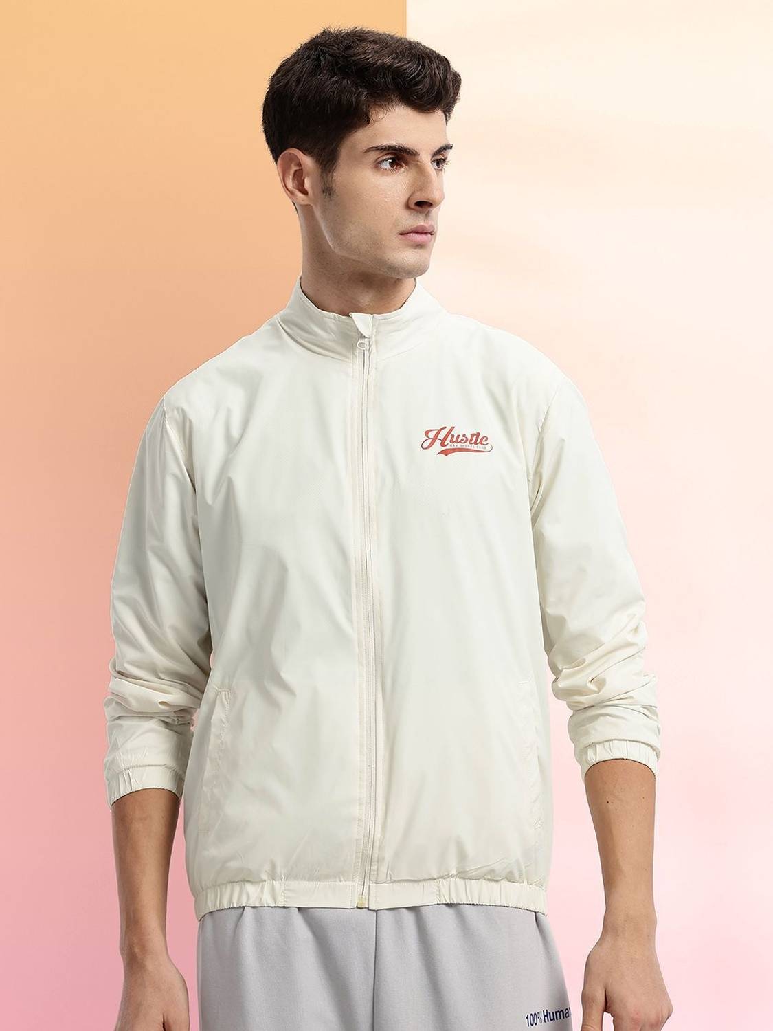 HRX Full Sleeve Solid Men Jacket - Image 3