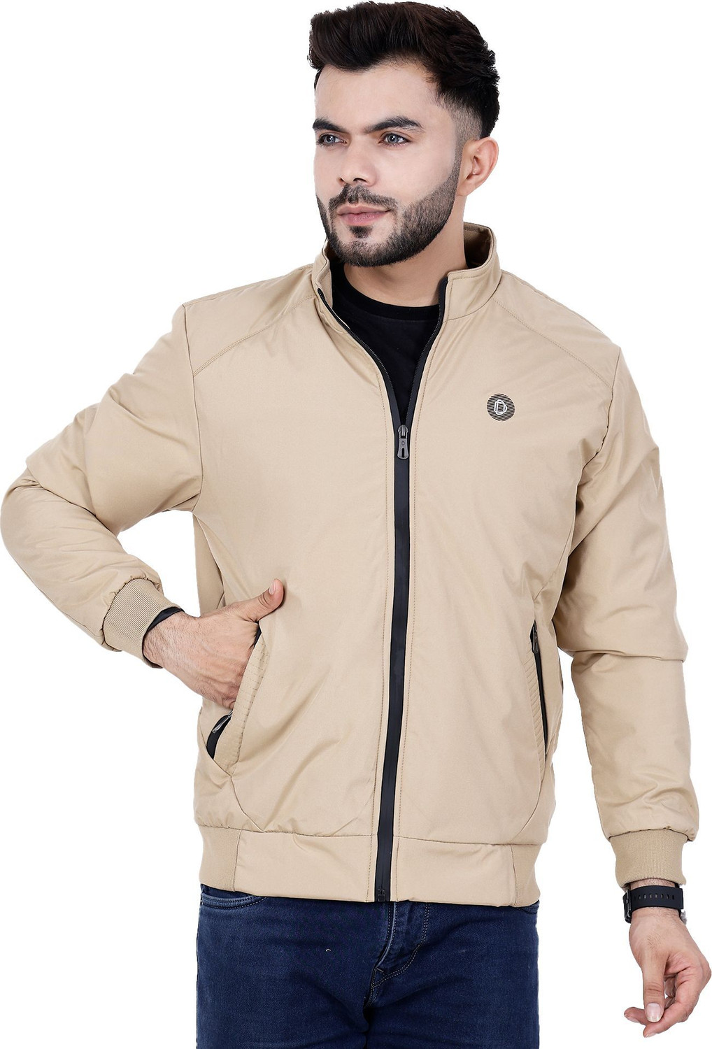Image of Dollar Full Sleeve Solid Men Jacket