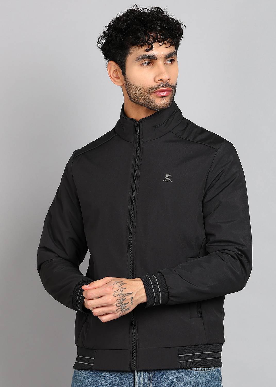 Breil By Fort Collins Full Sleeve Solid Men Jacket