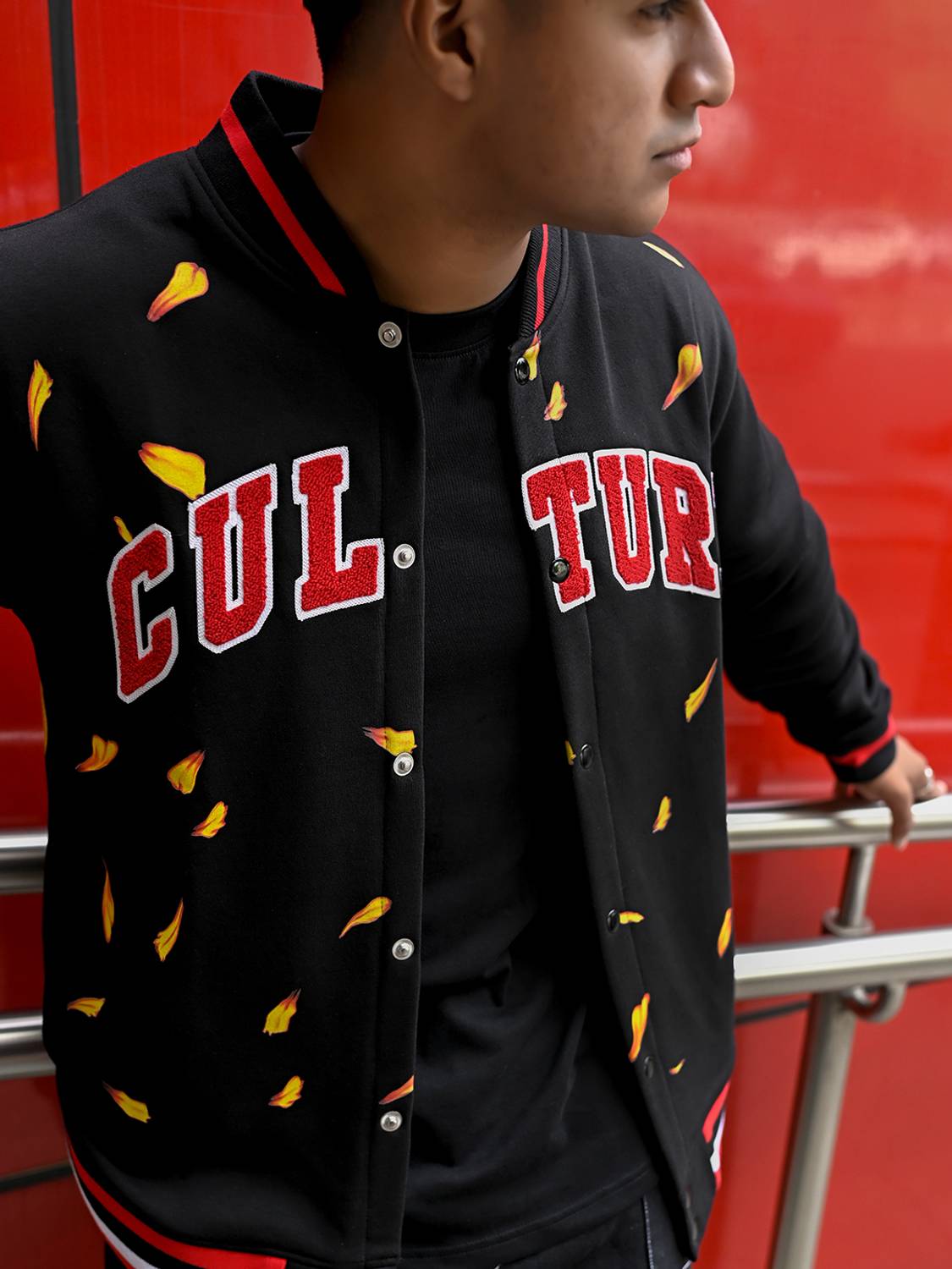MyDesignation Full Sleeve Graphic Print Men Jacket - Image 4