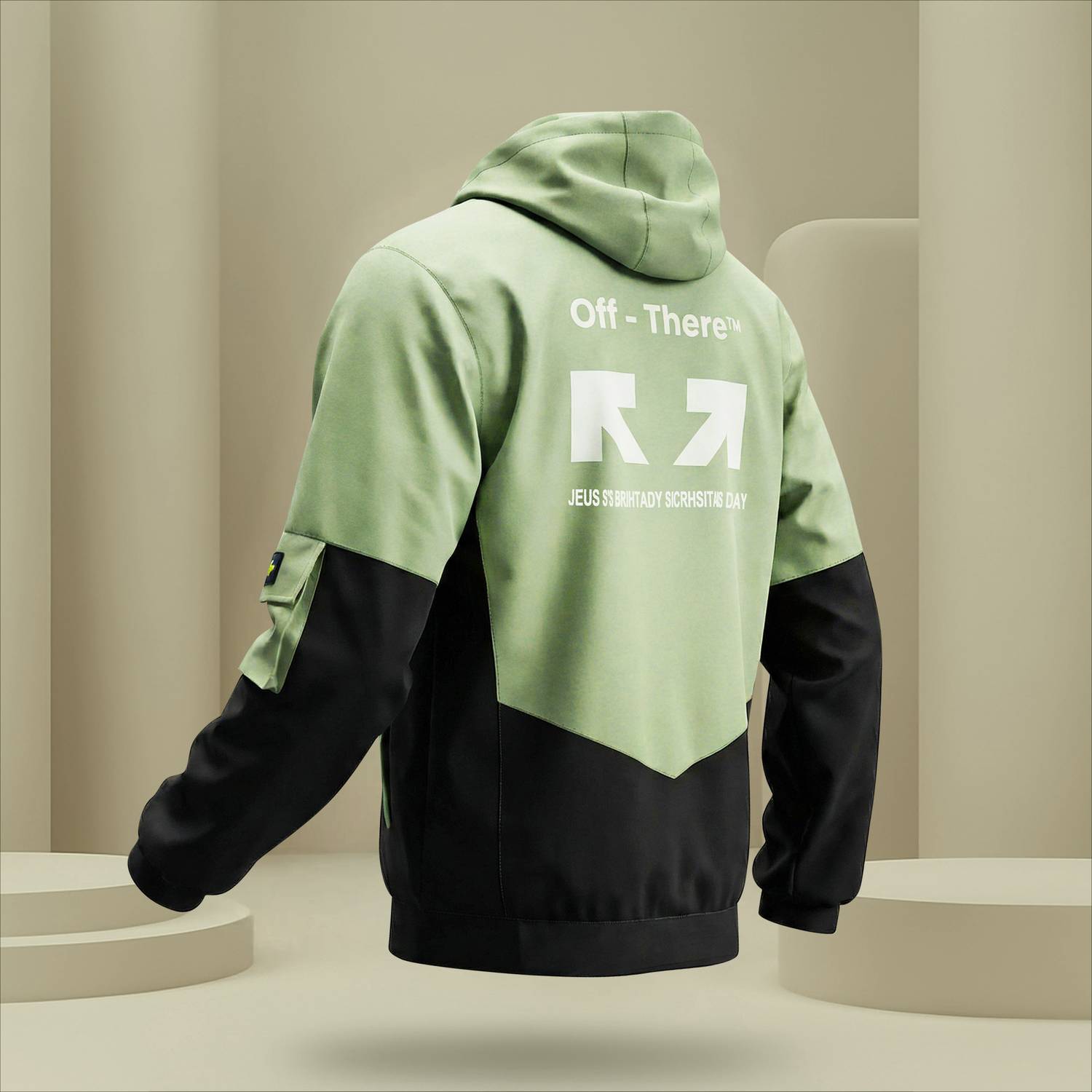 ZYRONA Full Sleeve Colorblock Men Jacket - Buy ZYRONA Full Sleeve