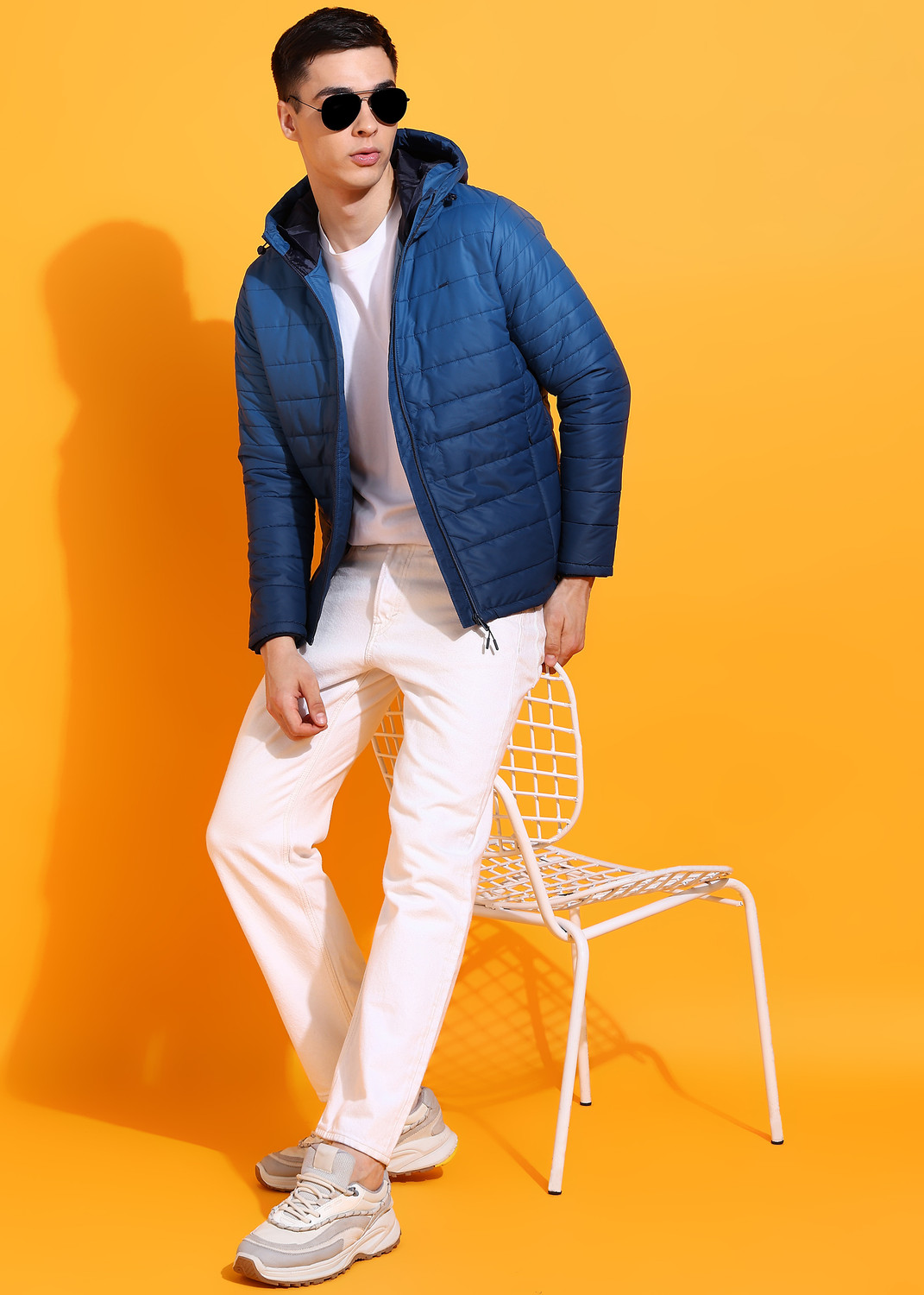 Image of OKANE Full Sleeve Solid Men Jacket