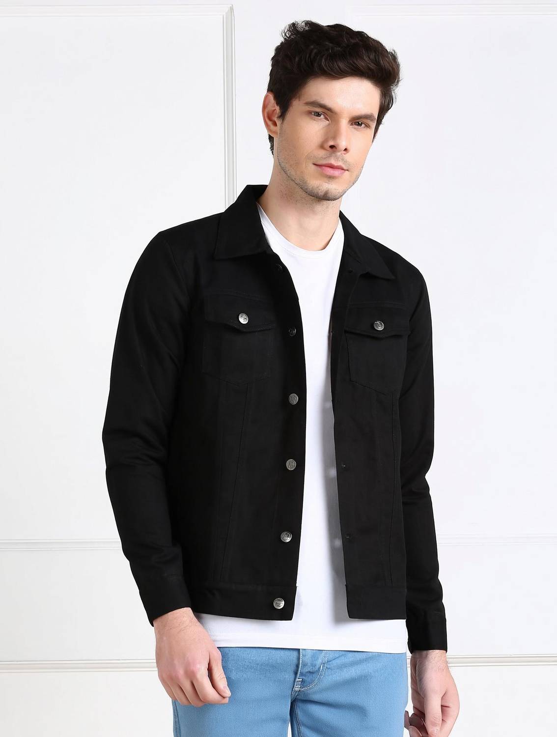 MONTREZ Full Sleeve Washed Men Jacket - Image 1