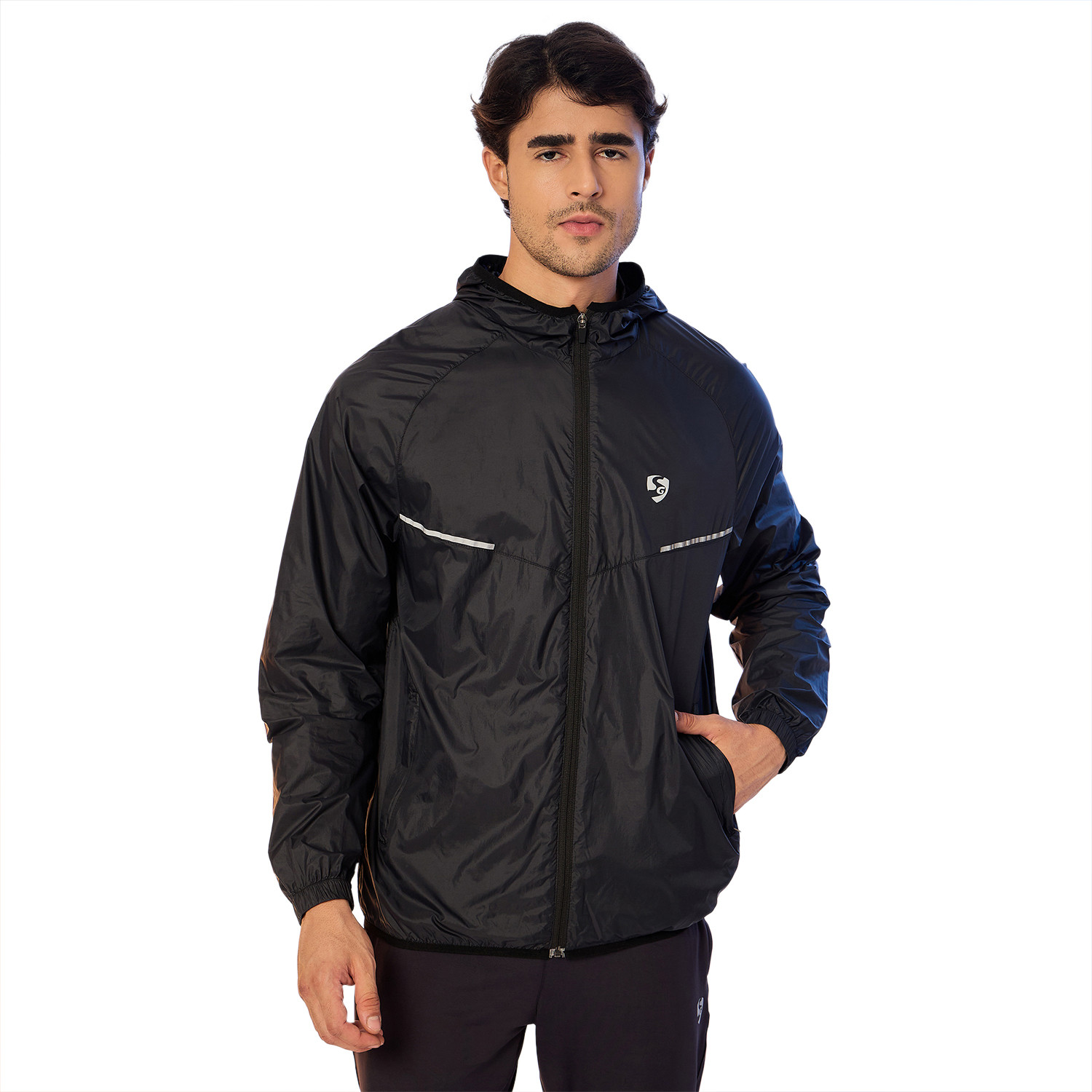 Image of SG Full Sleeve Solid Men Jacket