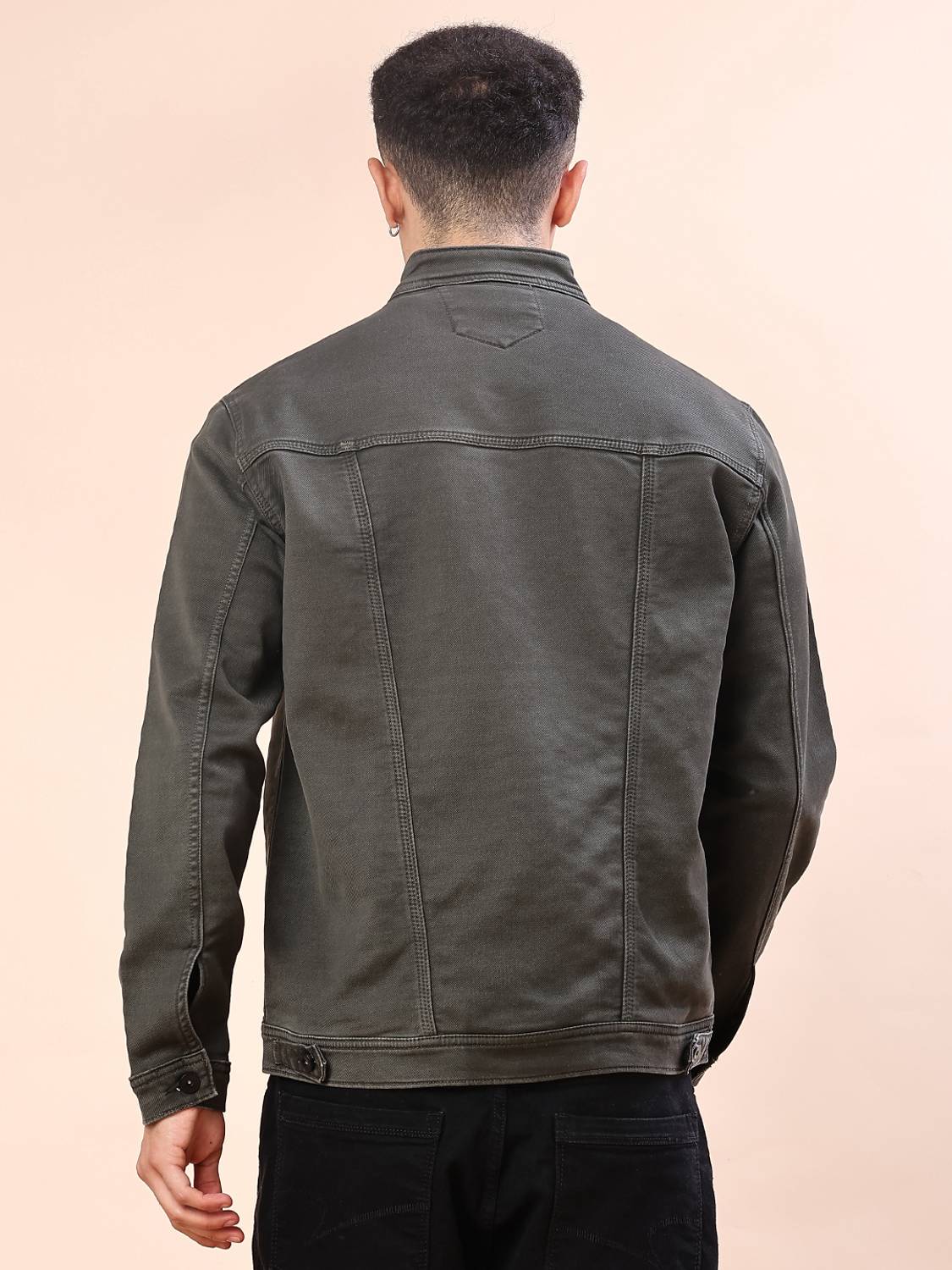 V-MART Men Blue Denim Jacket - Image 3