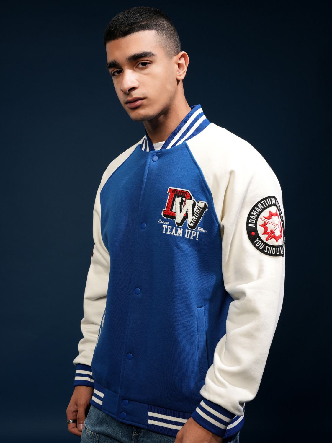 Image of HIGHLANDER Full Sleeve Printed Men Jacket