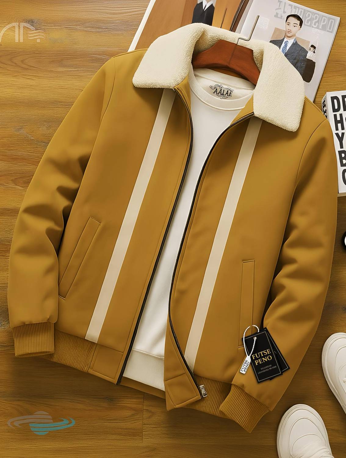 FUTSE PENO Full Sleeve Colorblock Men Jacket
