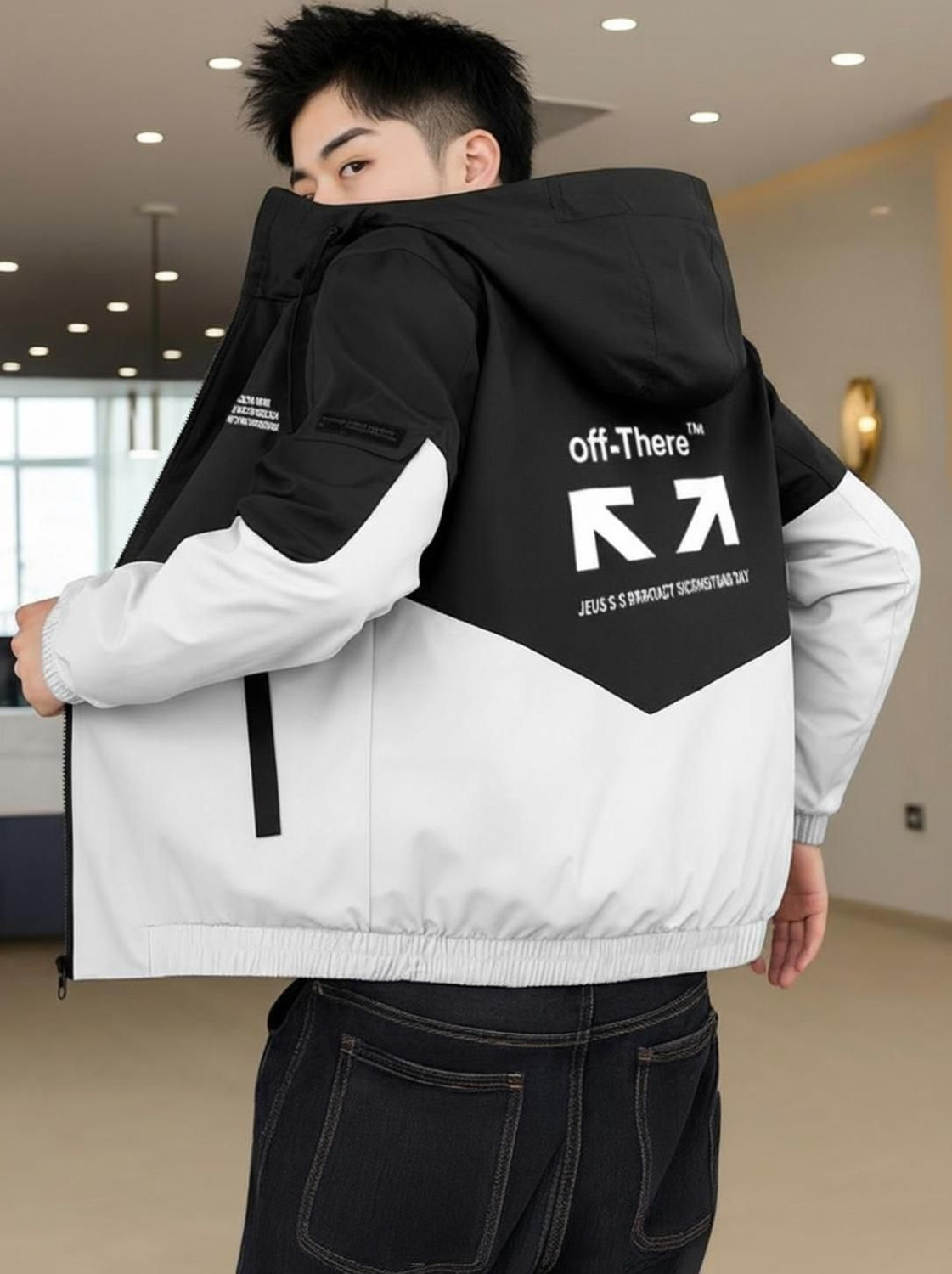 Image of MOTREX Full Sleeve Colorblock Men Jacket