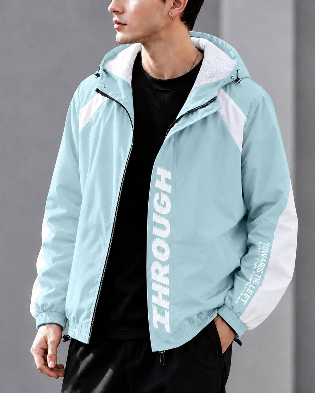 MOTREX Full Sleeve Colorblock Men Jacket - Image 3