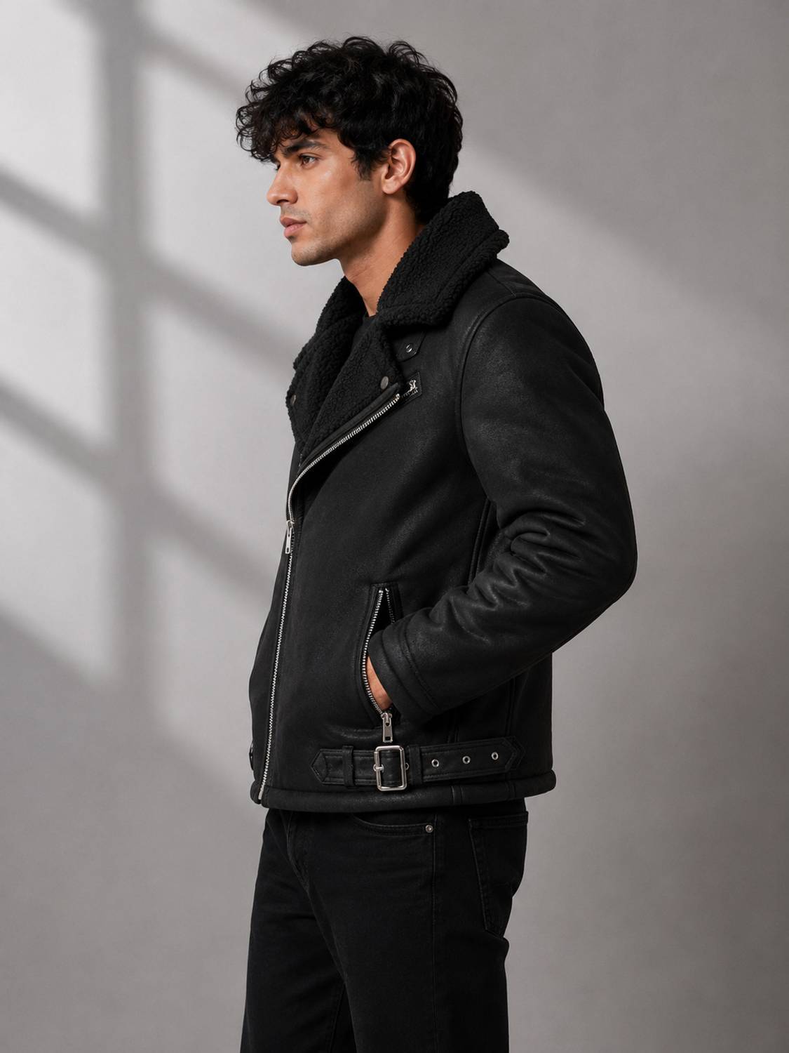 ExoticStudio Full Sleeve Solid Men Jacket - Image 4