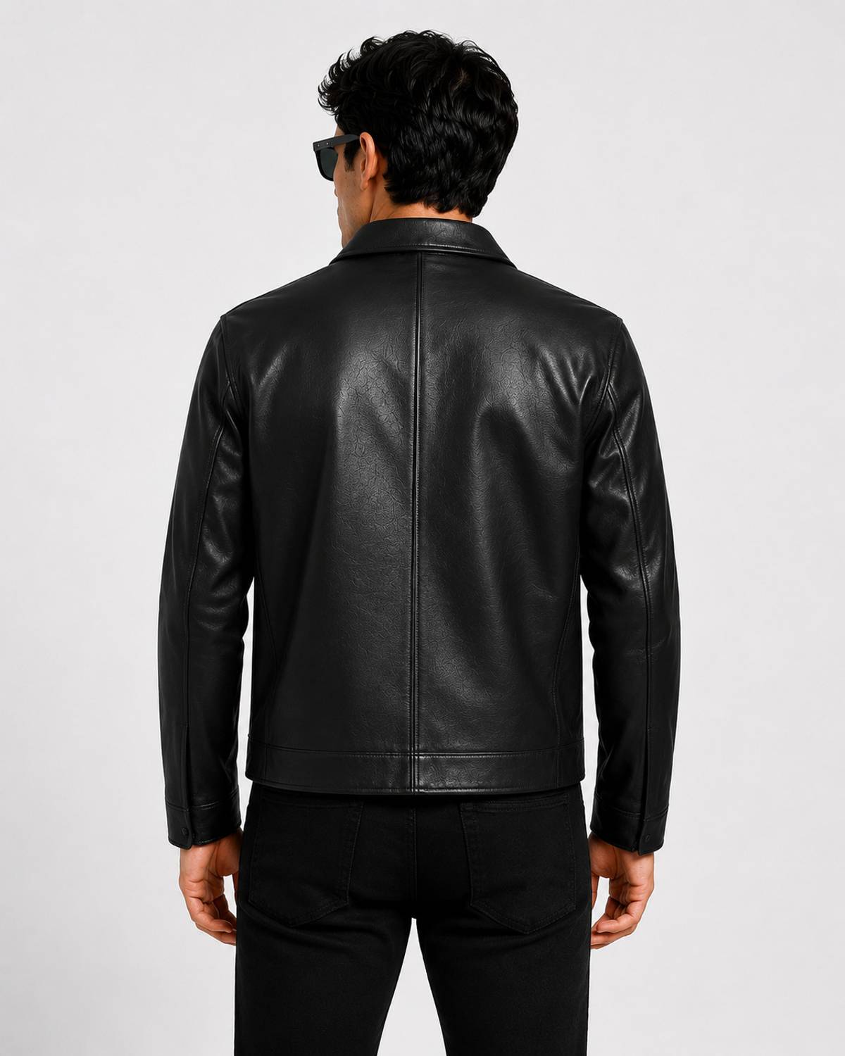 Zaraa Men's Solid Full Sleeve Jacket - Image 2