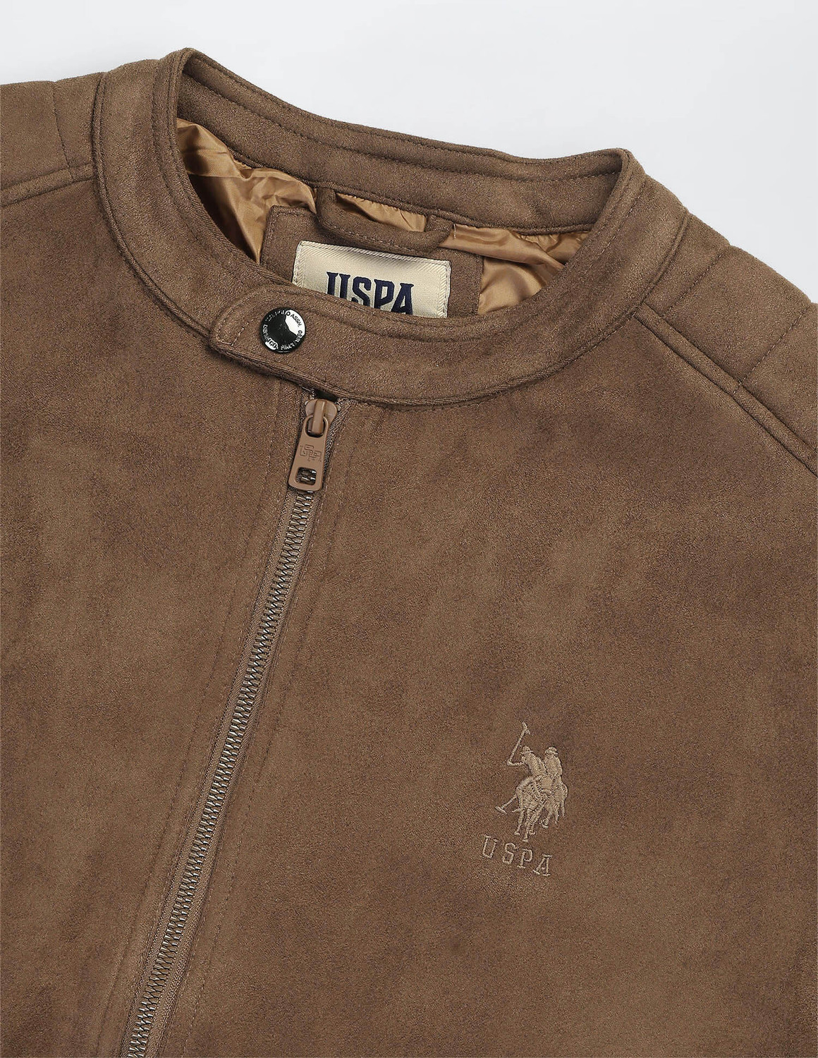 Image of U.S. Polo Assn. Denim Co. Full Sleeve Solid Men Jacket