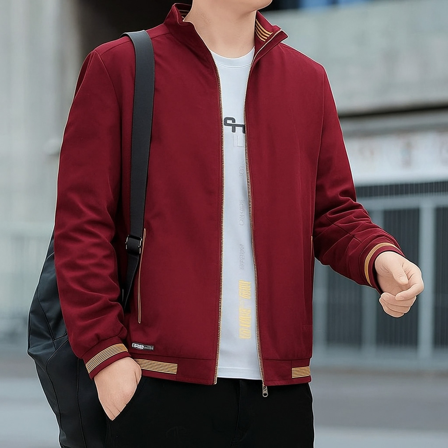 Image of BUGRASI TRADERS Men Casual Jacket