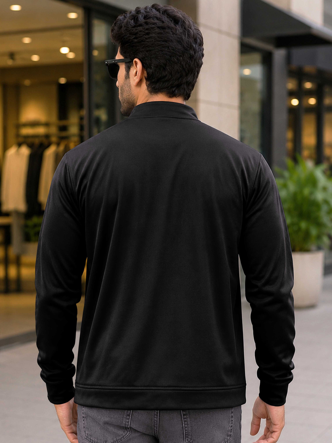 Image of VeBNoR Full Sleeve Solid Men Jacket