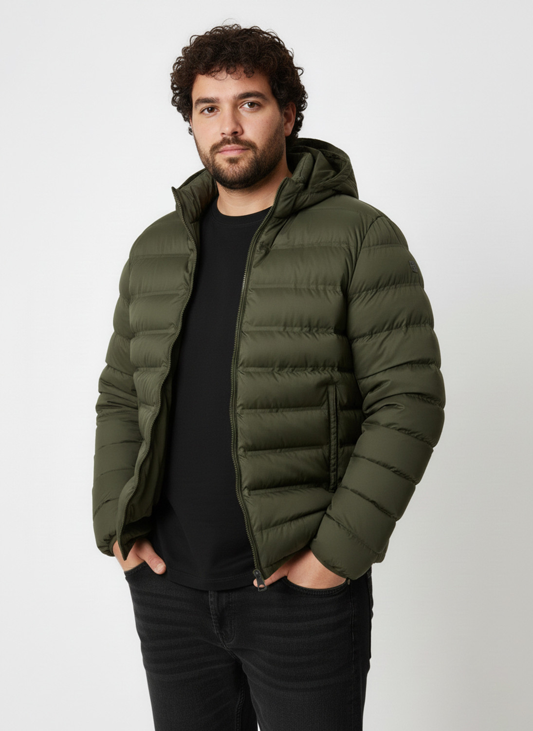 Image of UNSTD Full Sleeve Solid Men Jacket